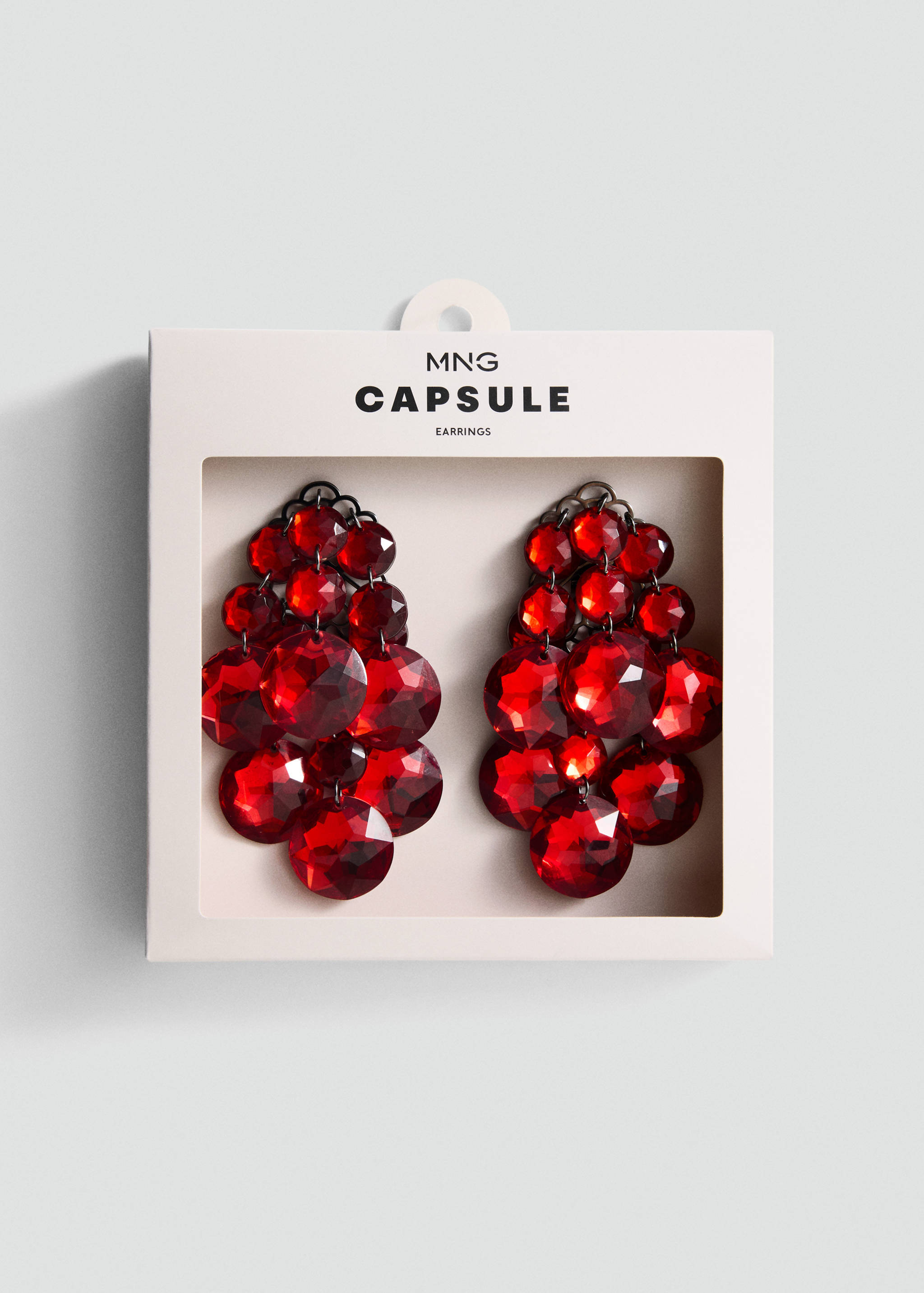 饰珠流苏耳环 - null