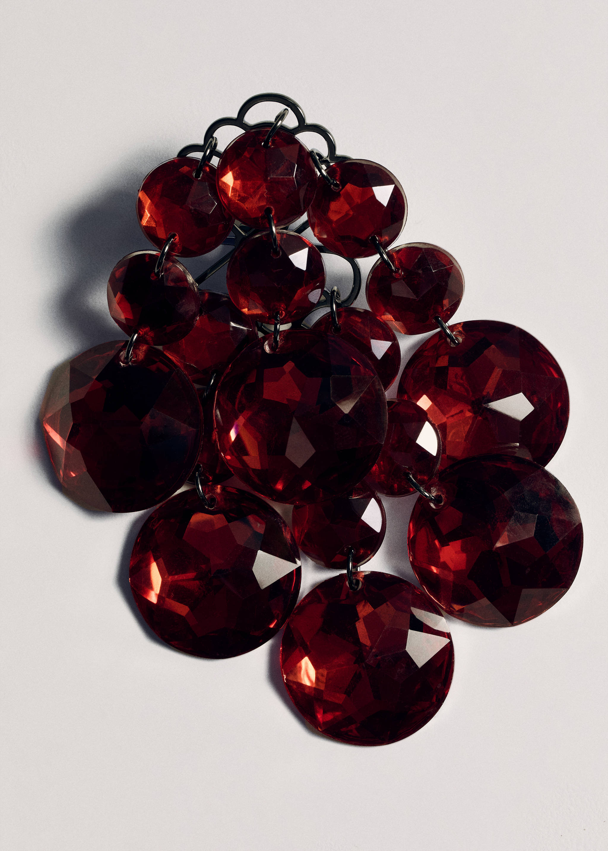 饰珠流苏耳环 - null