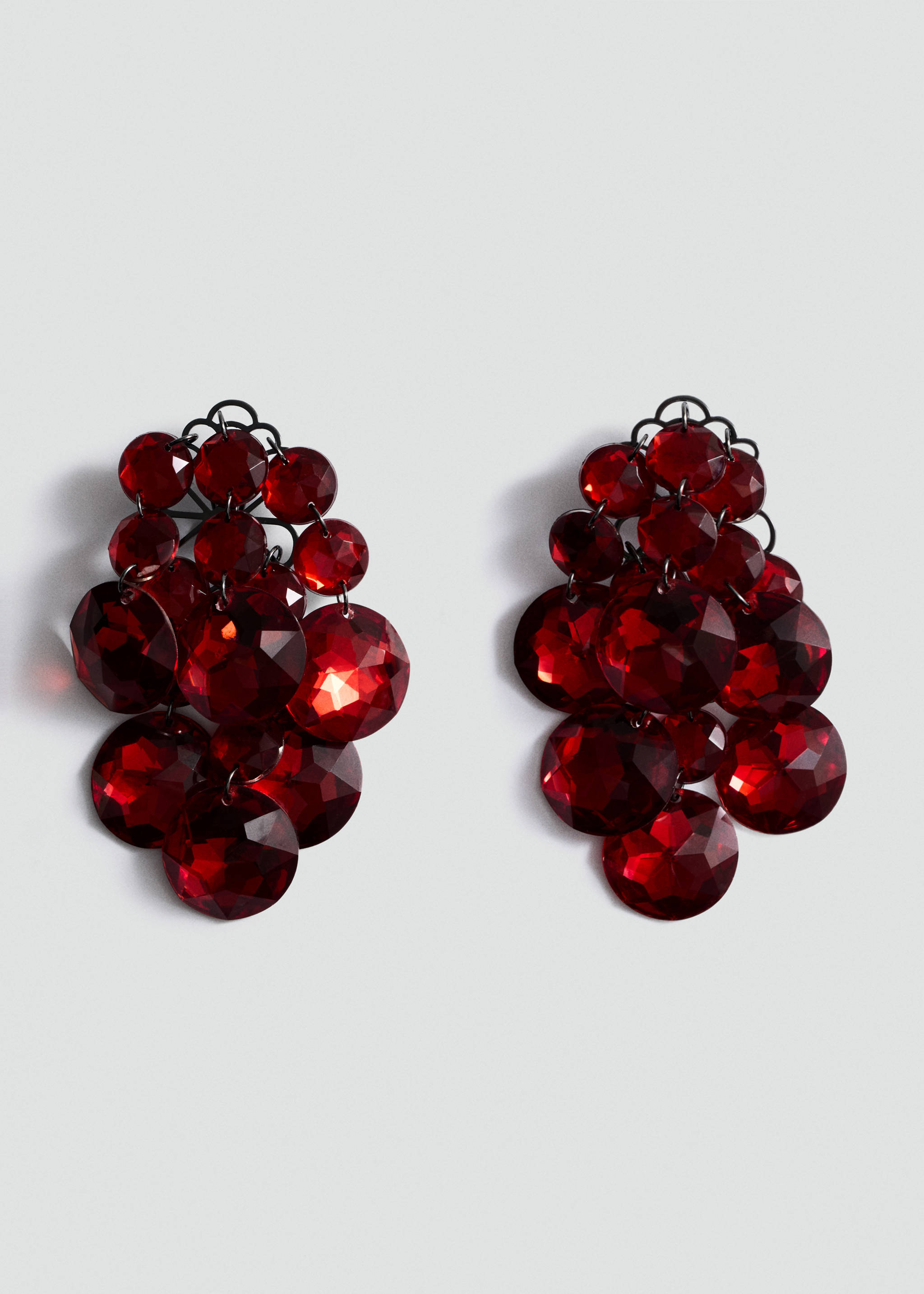 Beaded cascade earrings - Article without model