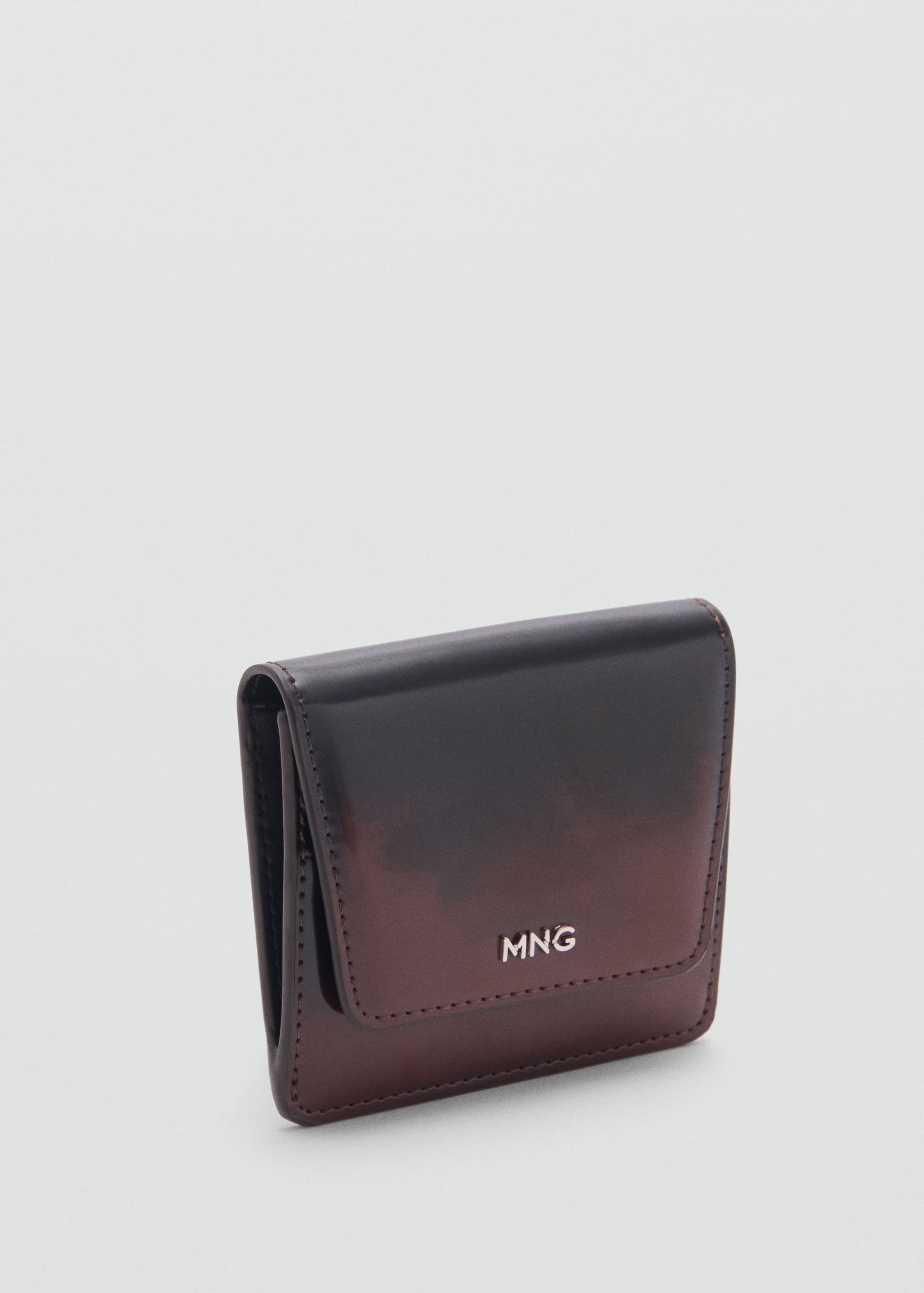 Gradient-effect purse - Medium plane