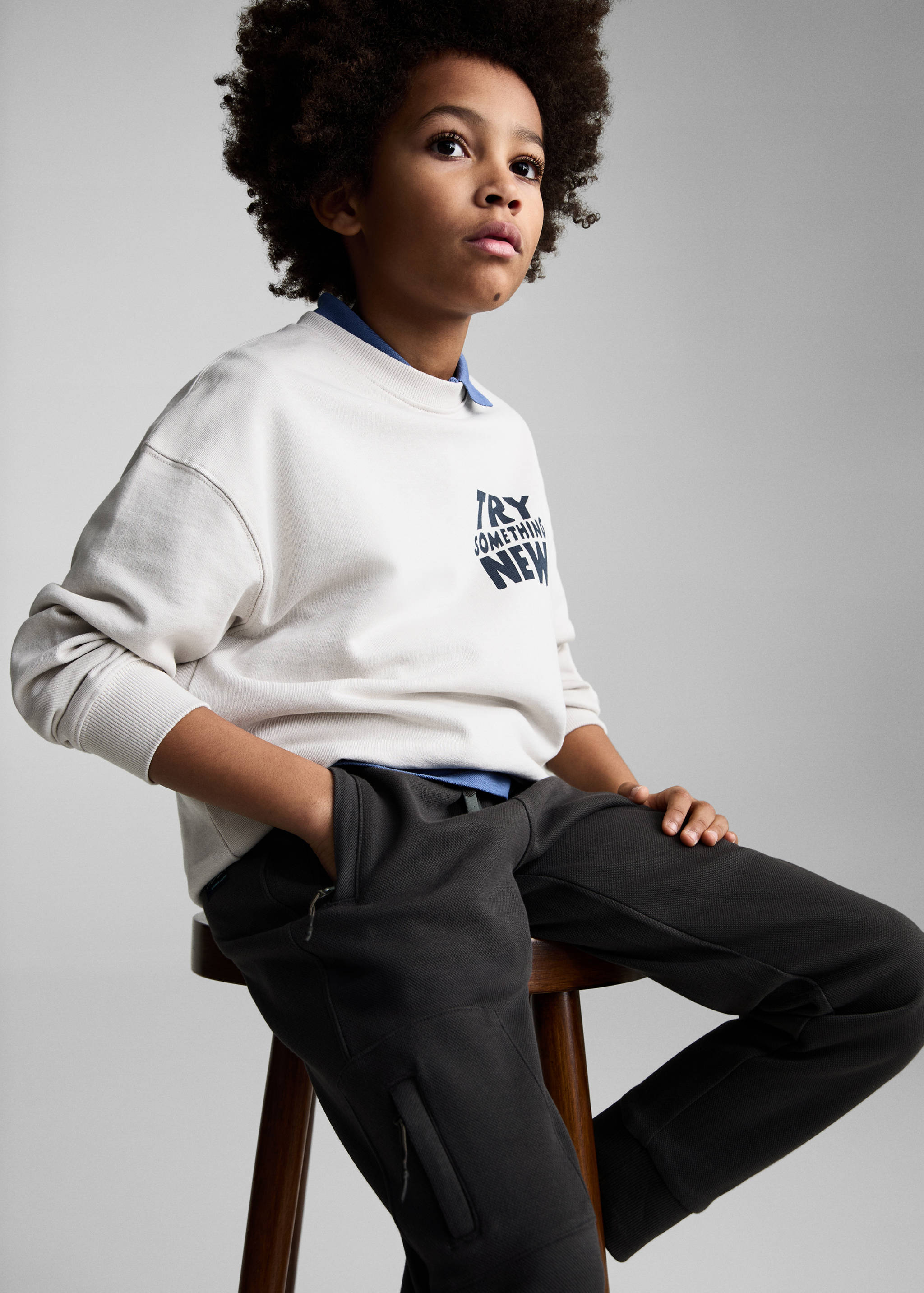 Брюки джоггеры с эластичным поясом - Деталь изделия 1