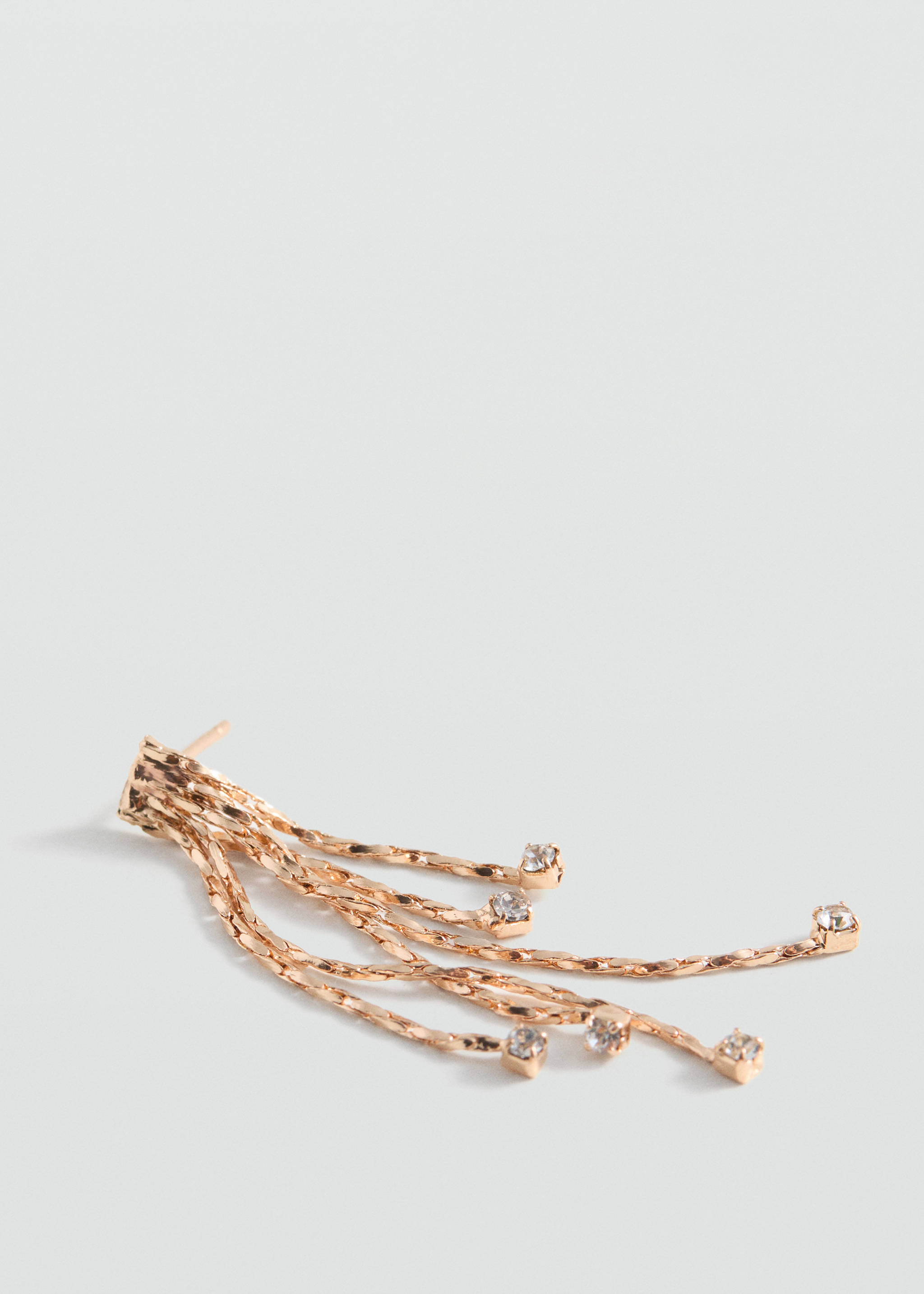 Long waterfall earrings - Medium plane