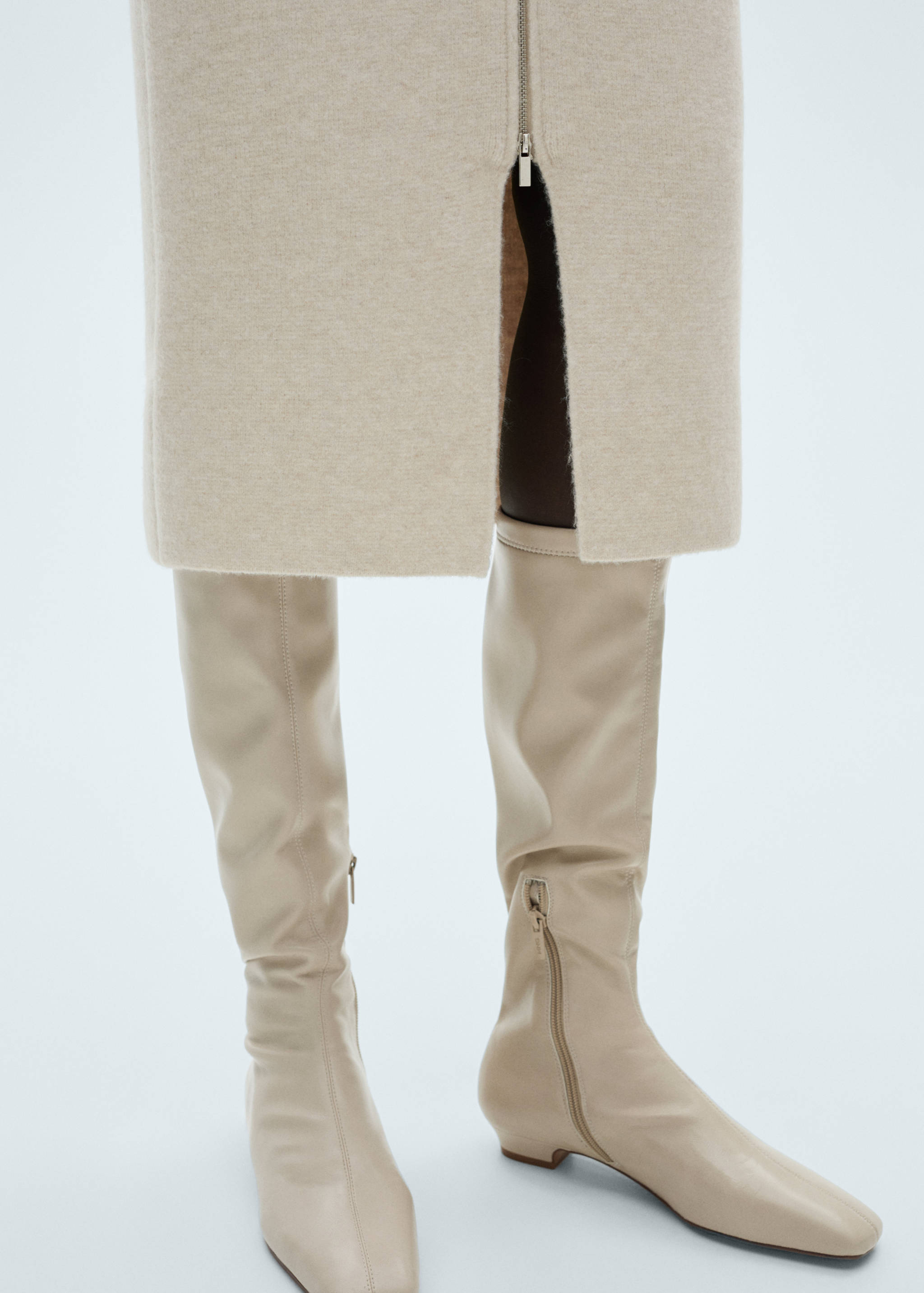 Трикотажный пиджак с геометрическим узором - Деталь изделия 6