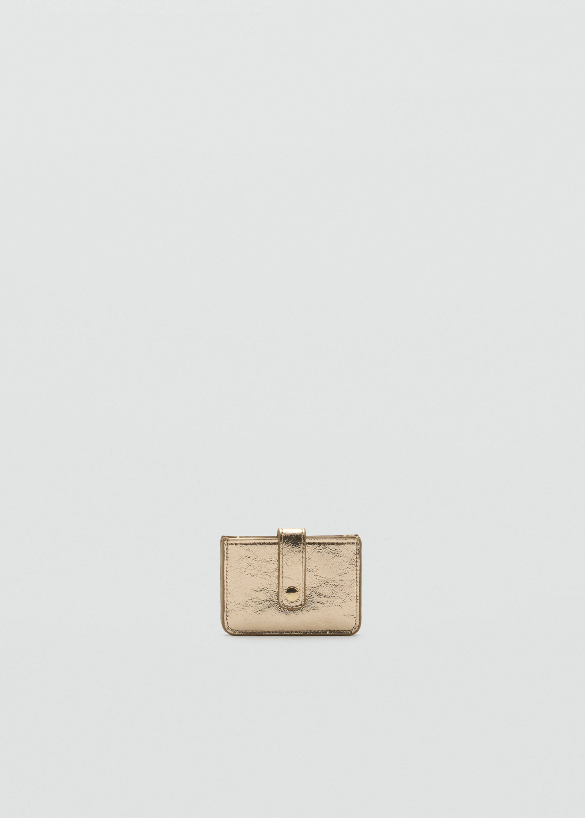 Metallic cardholder - Medium plane