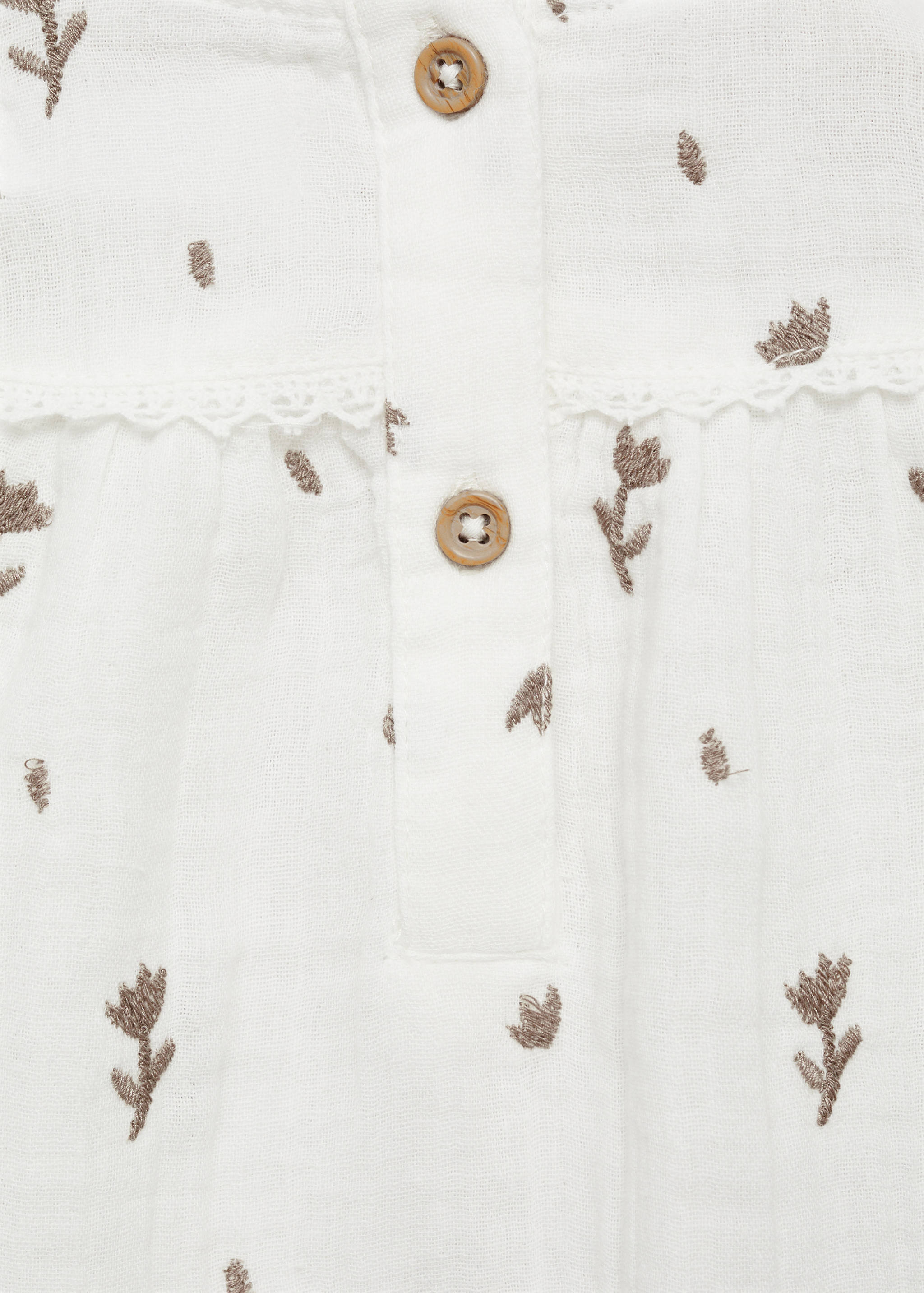 Blouse broderie florale - Détail de l'article 0