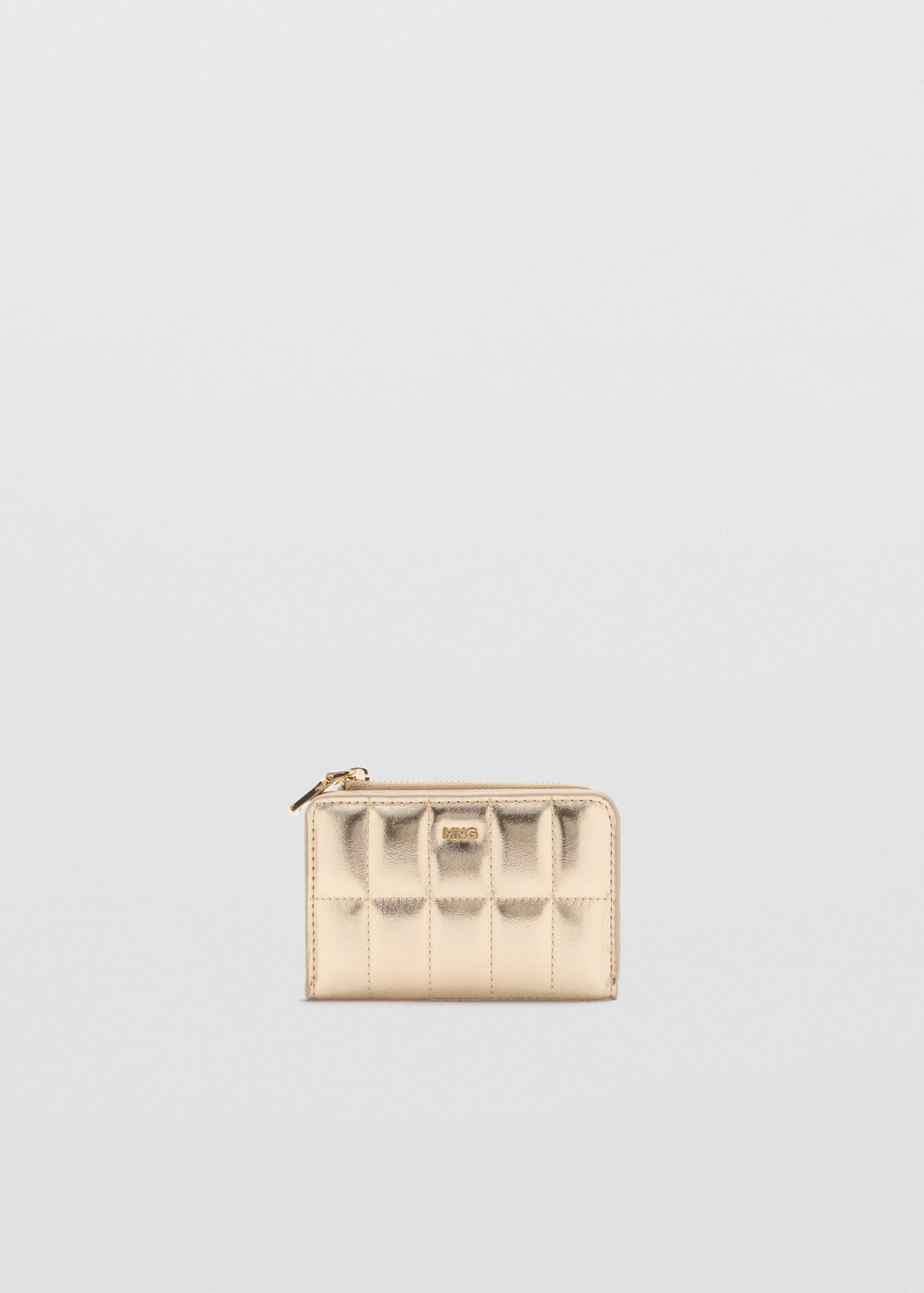 Quilted wallet with flap - Article without model