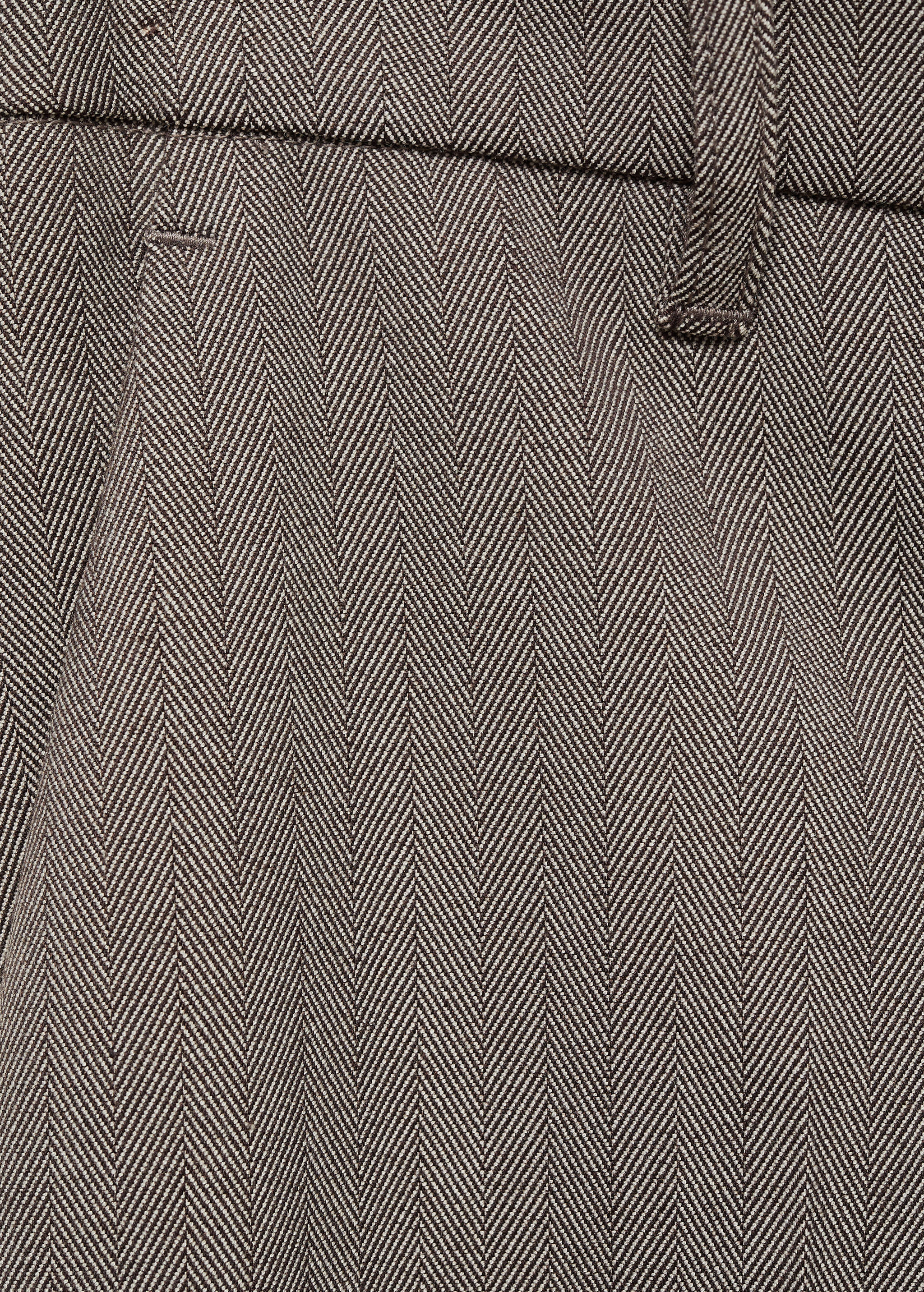 Mid-rise wide leg pants - Details of the article 0