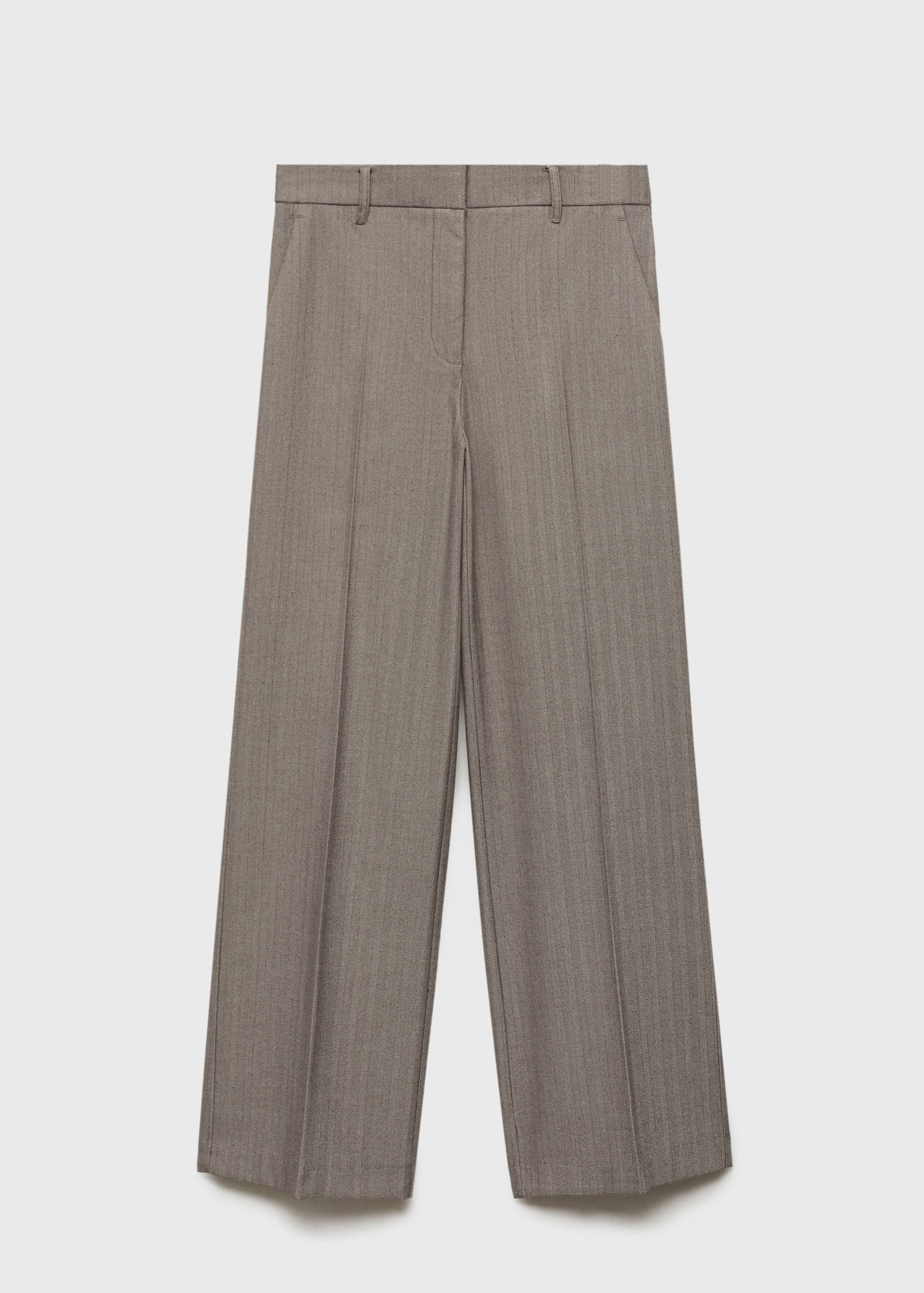 Mid-rise wide leg pants - Article without model