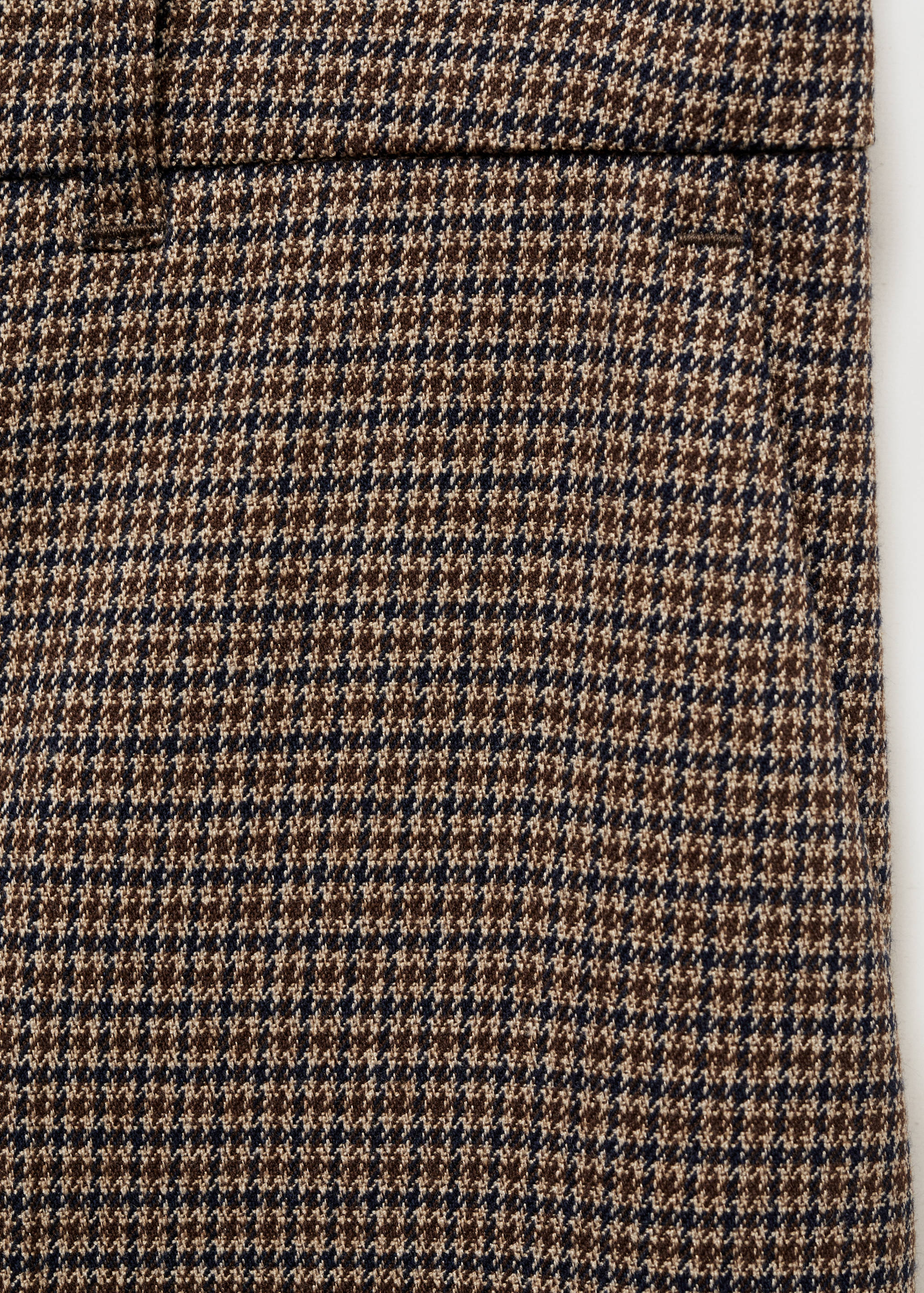 Mid-rise wide leg trousers - Details of the article 8