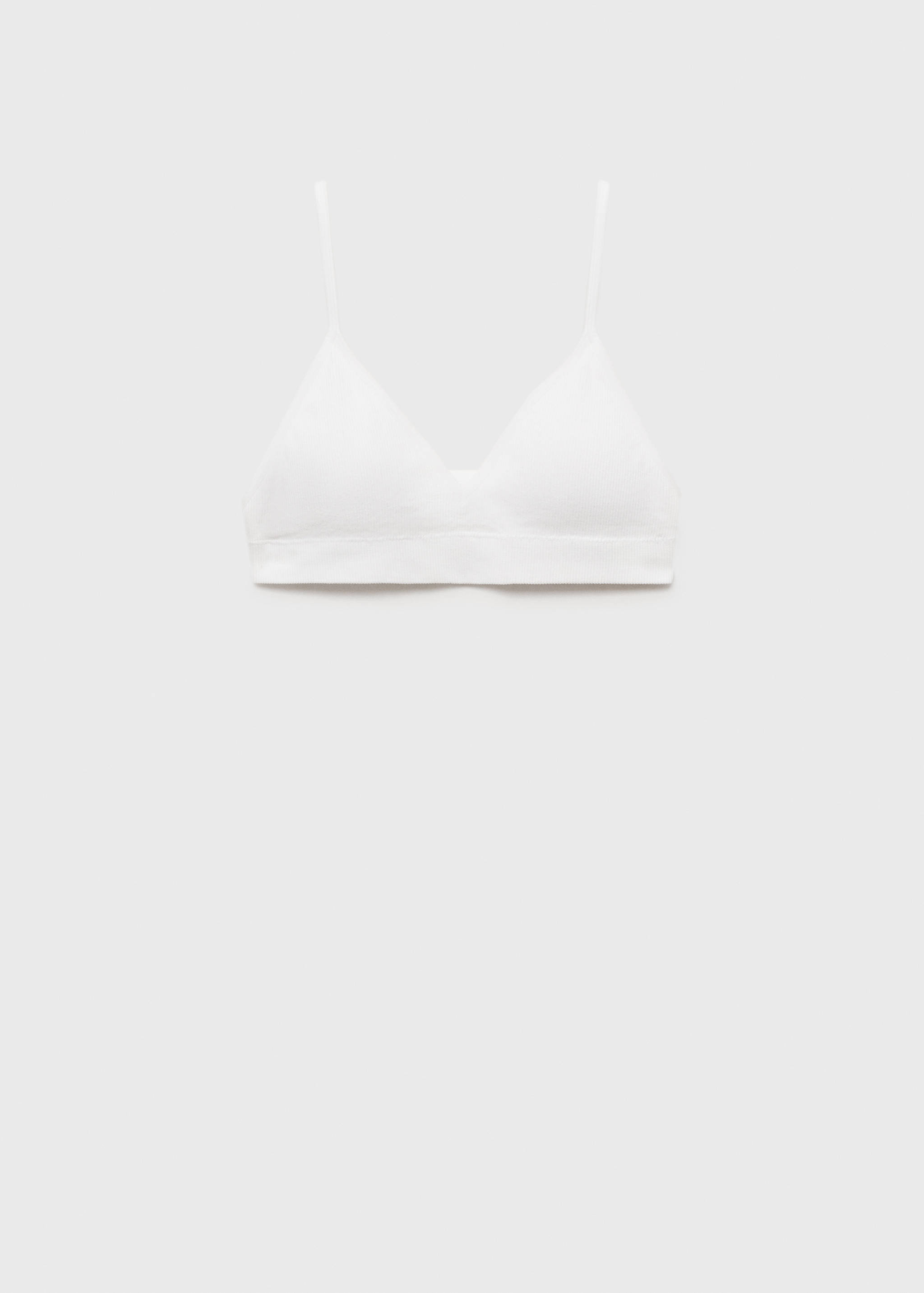 Essential triangle bra - Article without model