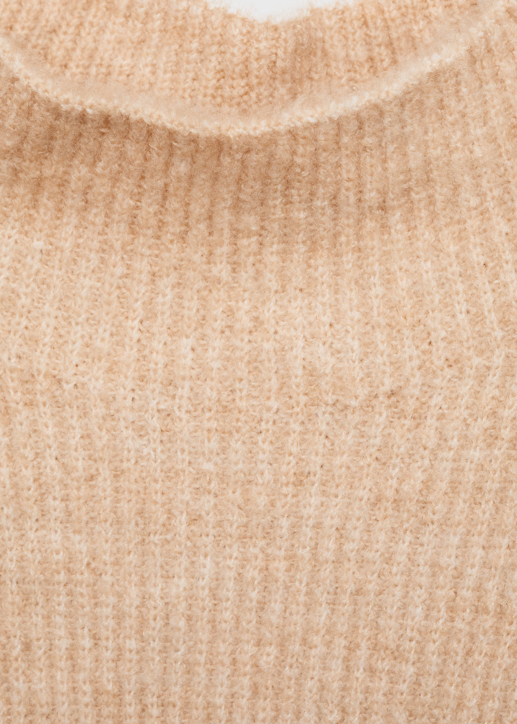 Striped sweater with perkins neck - Details of the article 8