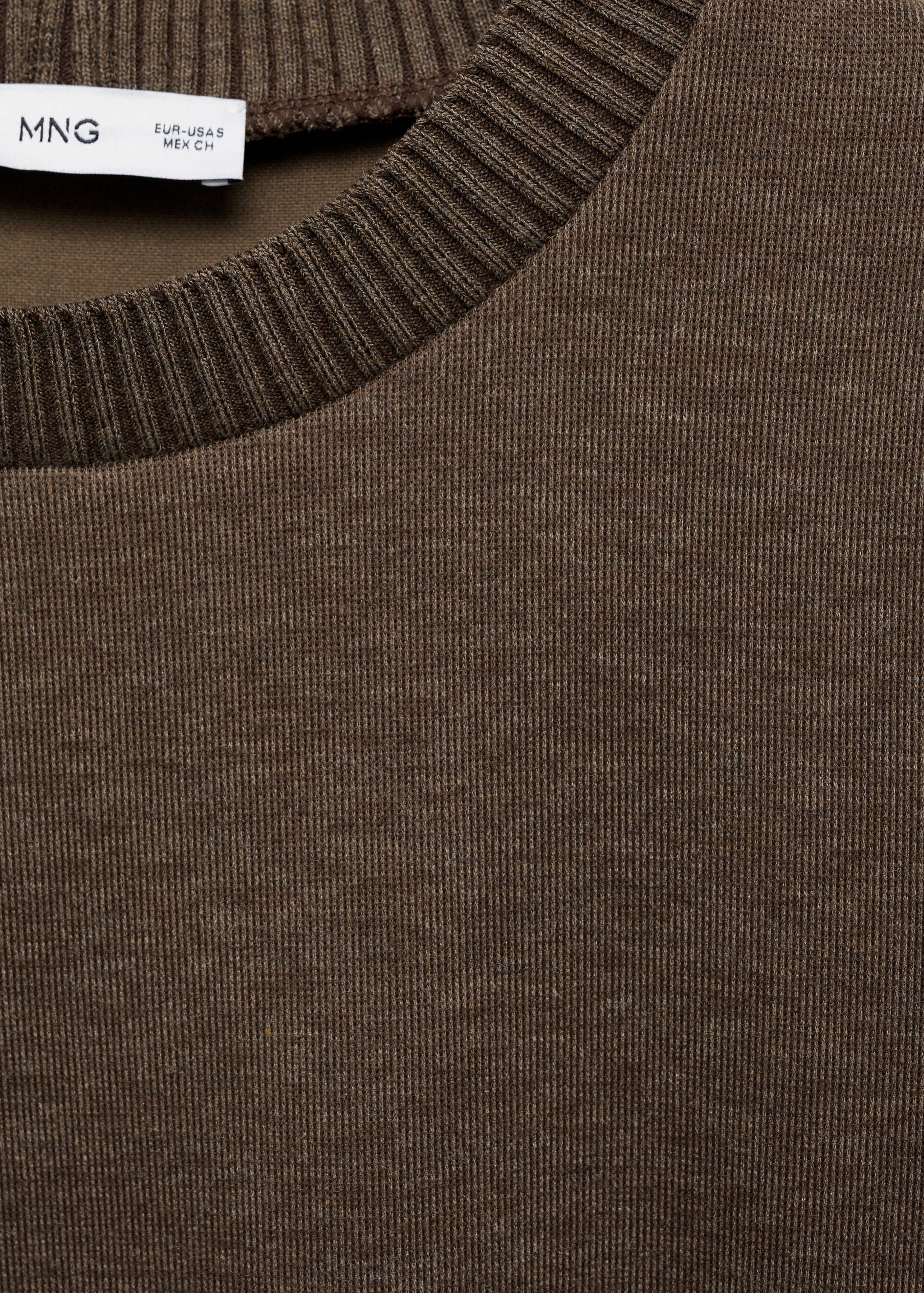 Short-sleeve knitted t-shirt - Details of the article 8
