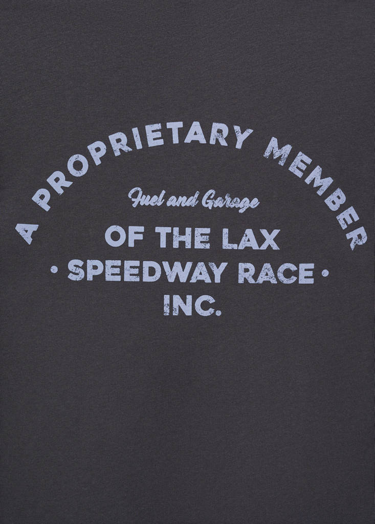 Printed cotton-blend t-shirt — Charcoal