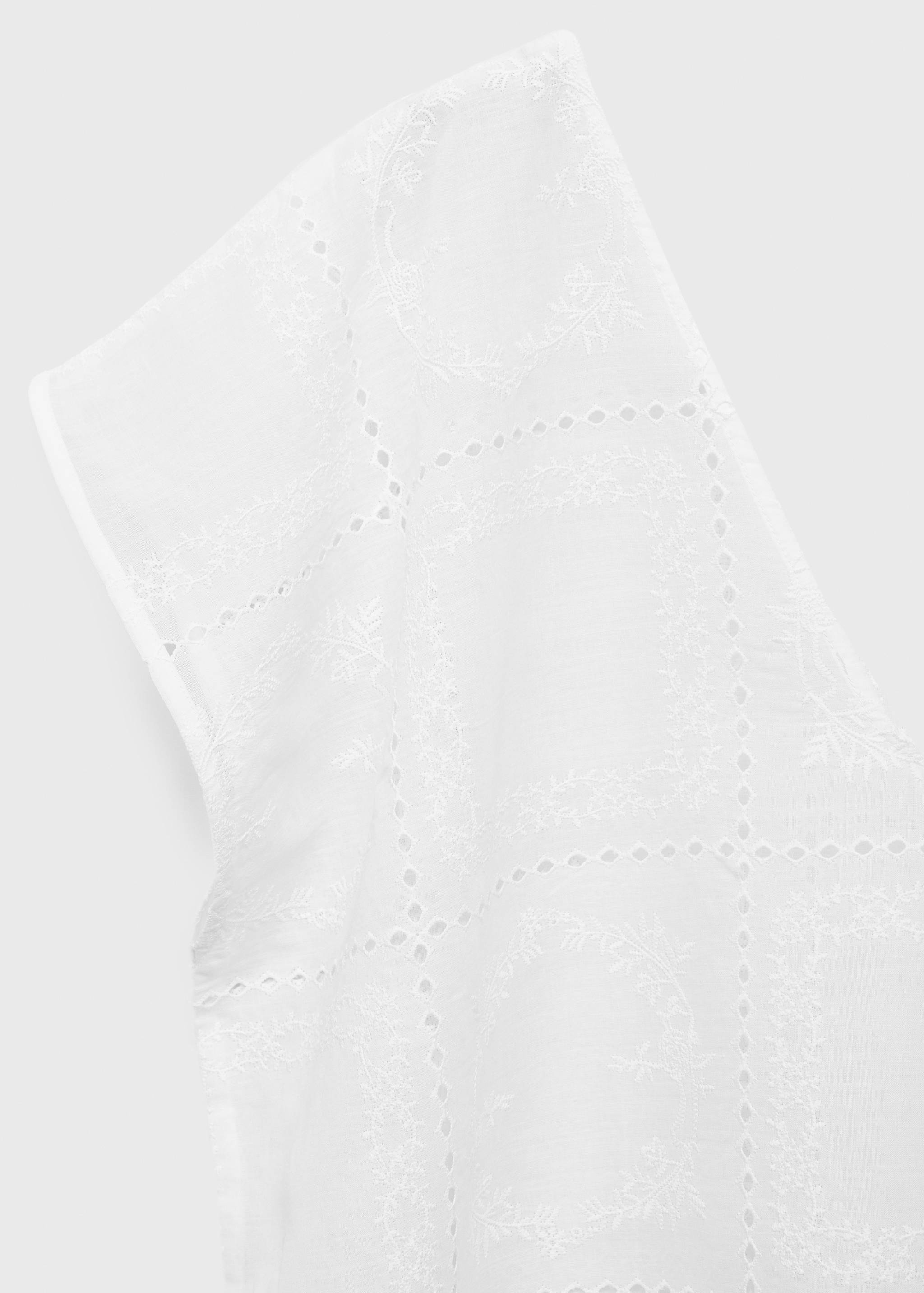 100% ramie embroidered caftan - Details of the article 8