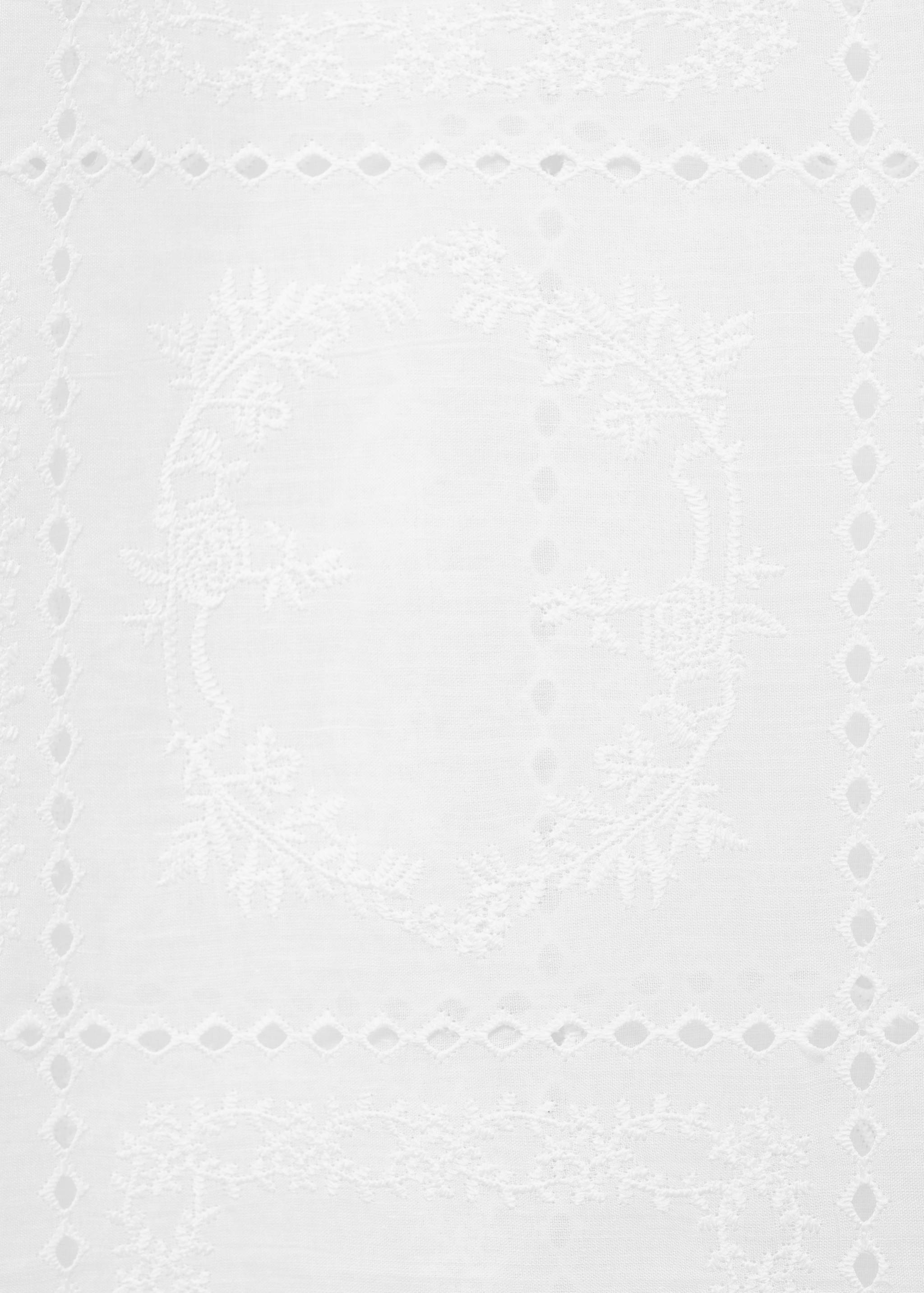 100% ramie embroidered caftan - Details of the article 0