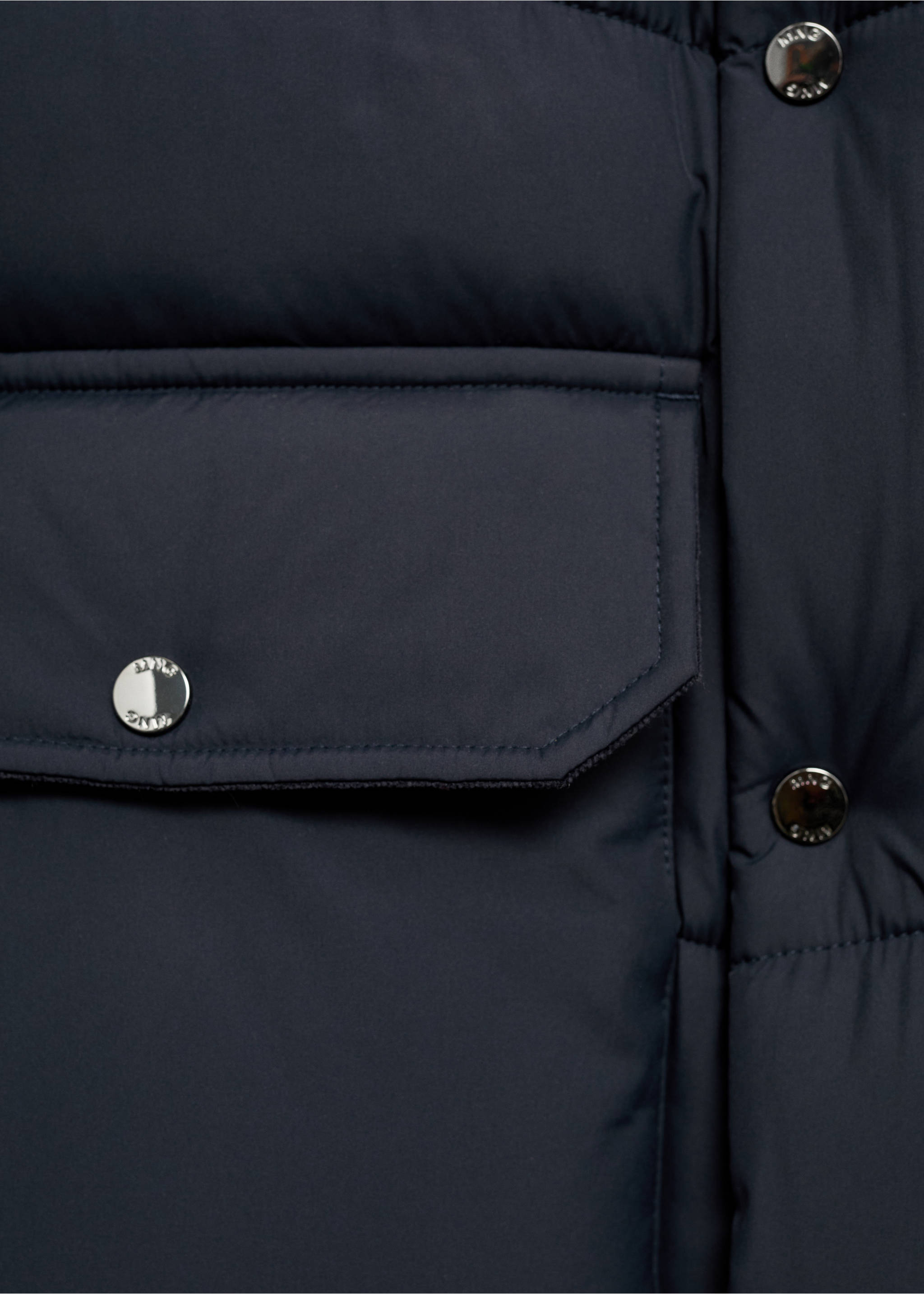 Su tutmaz kapitone anorak - Ürün detayı 0, Lacivert. Ref: 87090574-00.
