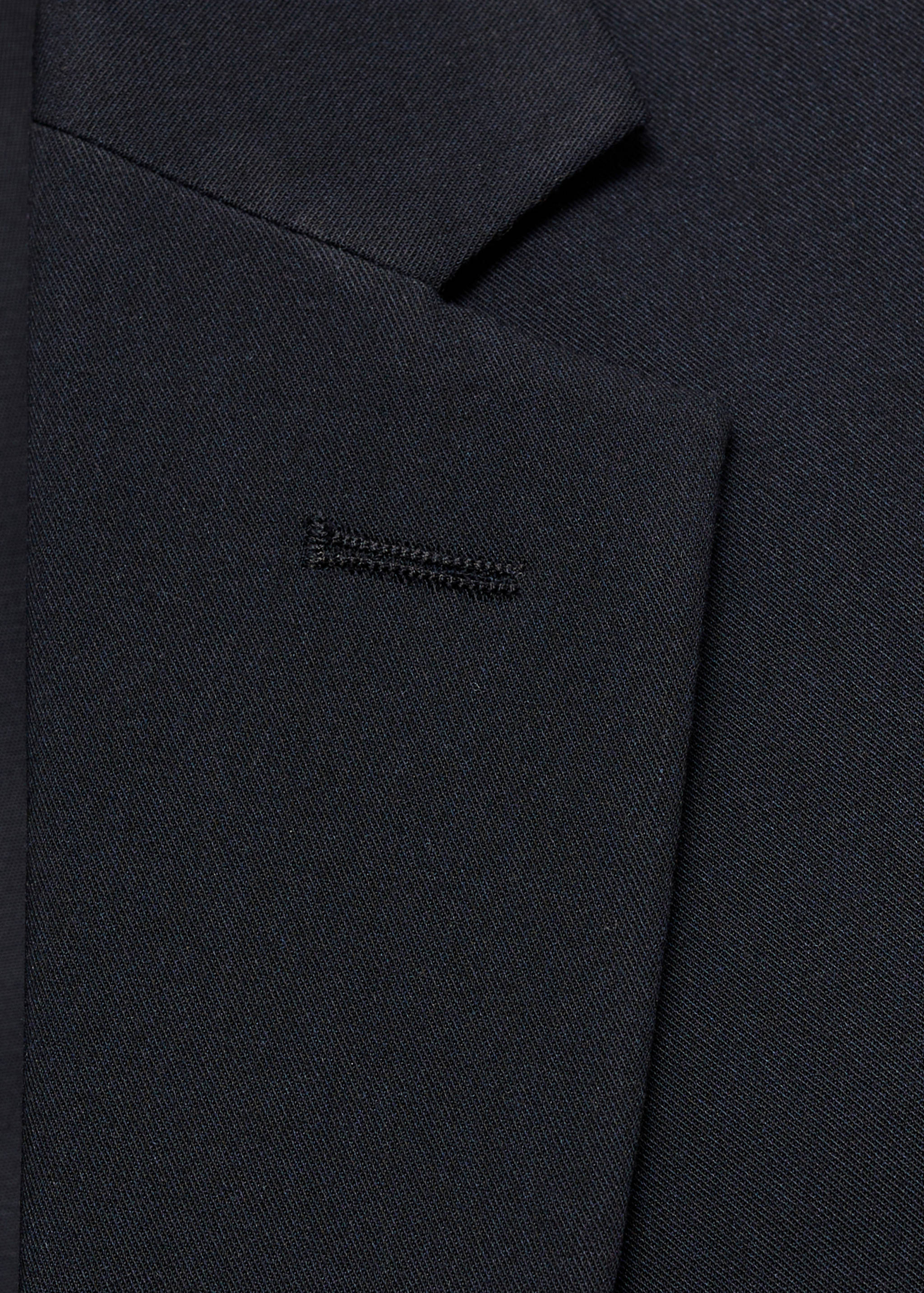Super slim-fit suit jacket in stretch fabric - Details of the article 8