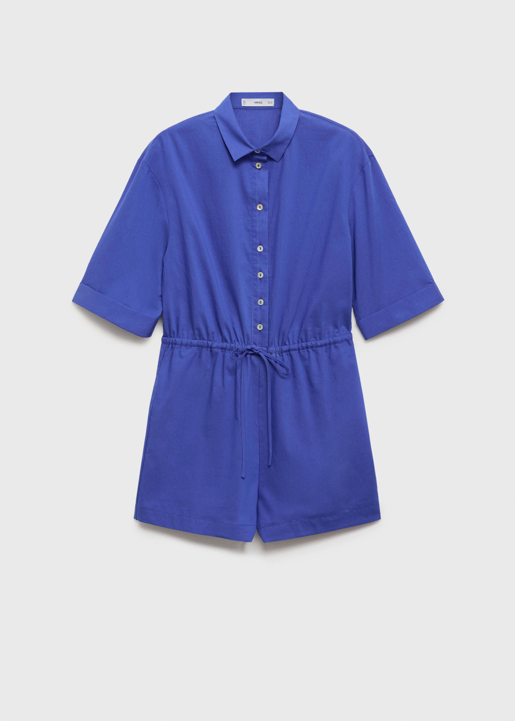 Cotton short jumpsuit - Article without model