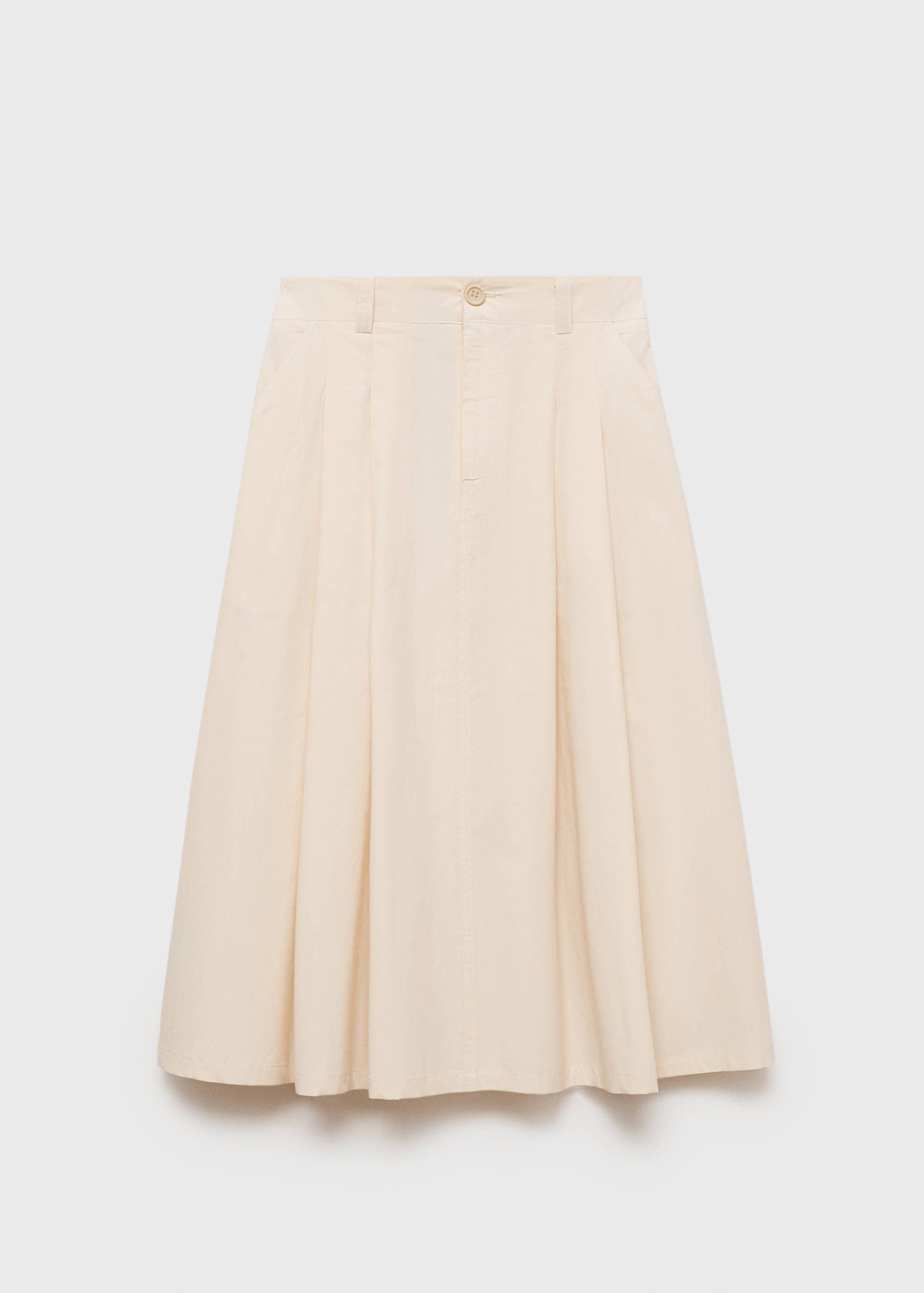 Pleated midi-skirt - Article without model