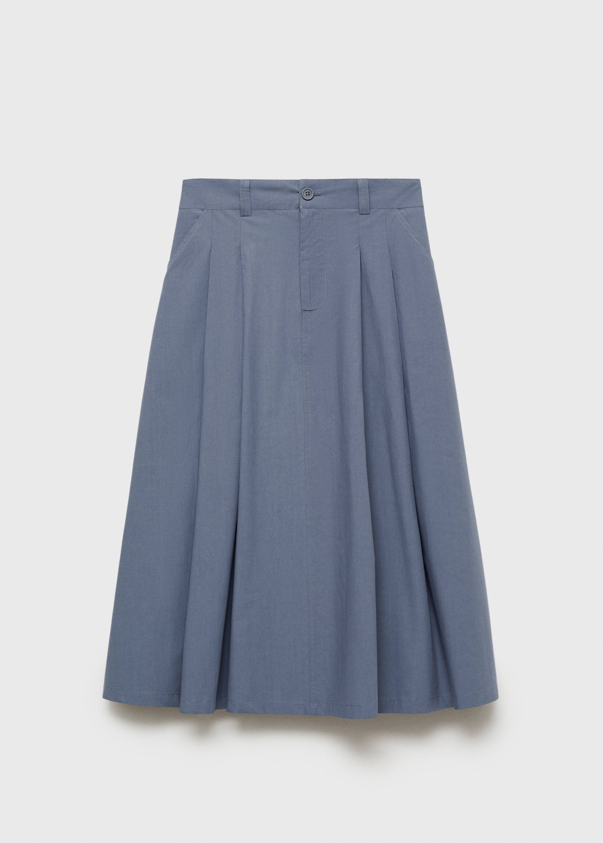 Falda midi tablas - Artículo sin modelo