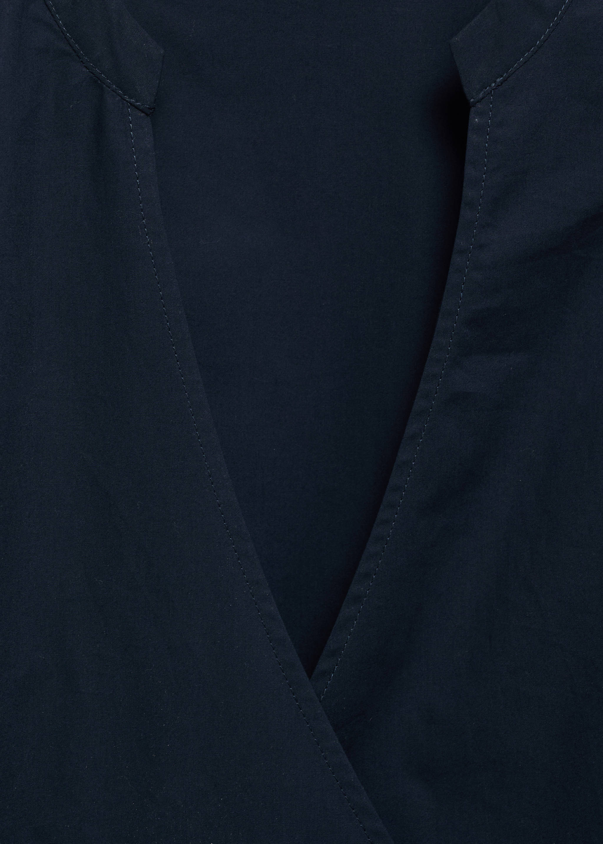 Cotton wrap dress - Details of the article 8