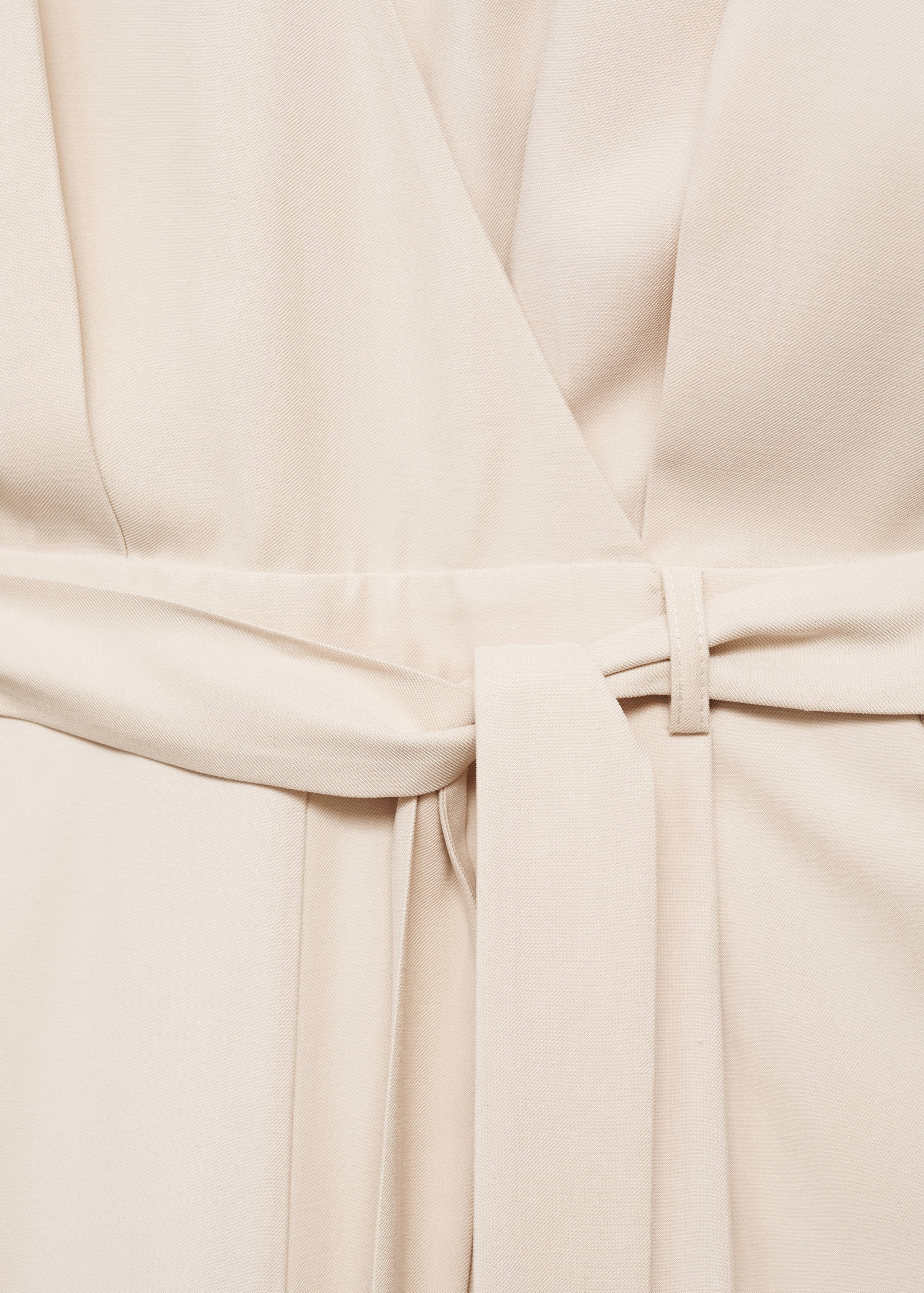 Комбинезон с запахом и поясом - Деталь изделия 8