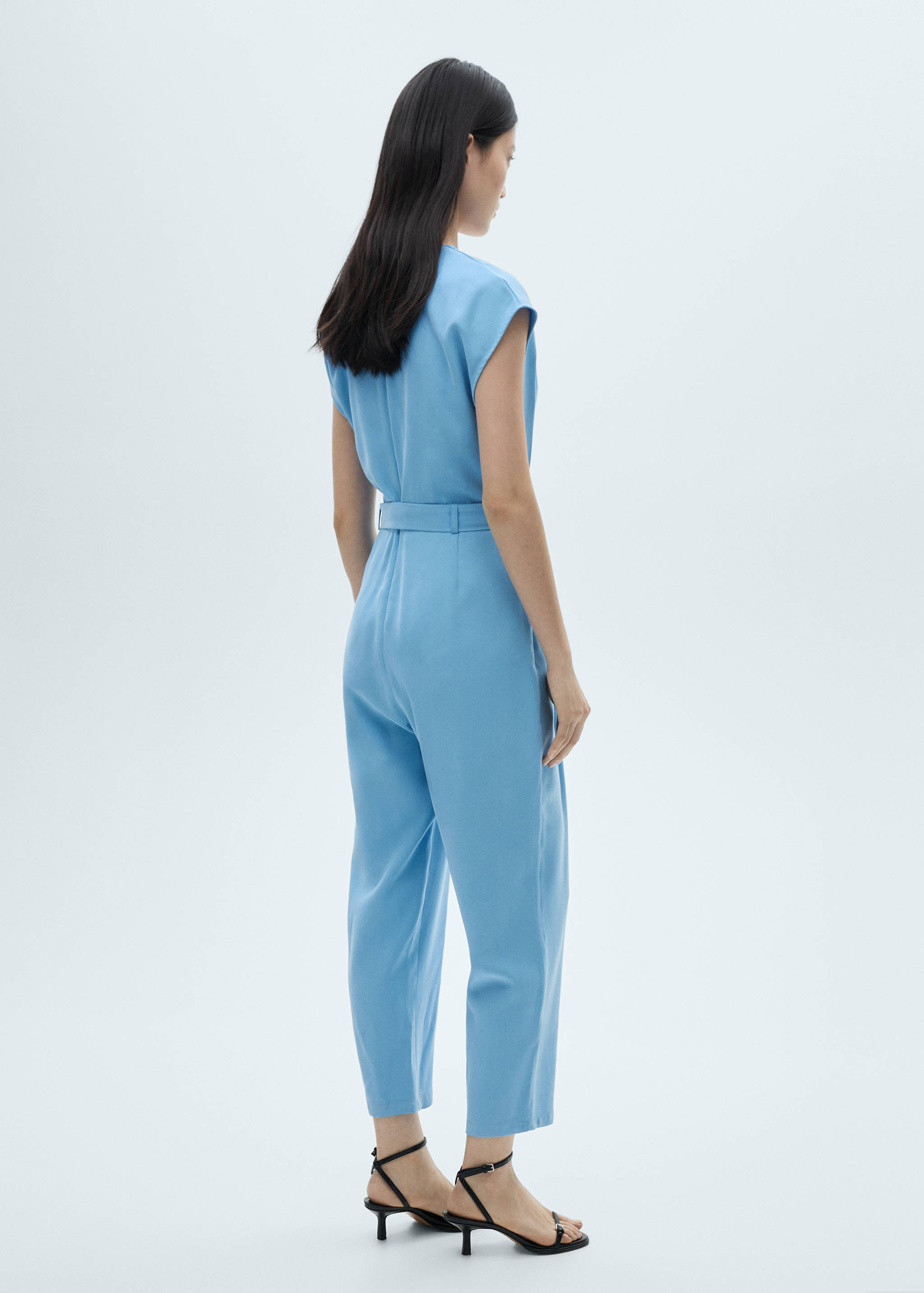 Belt wrap jumpsuit - Reverse of the article