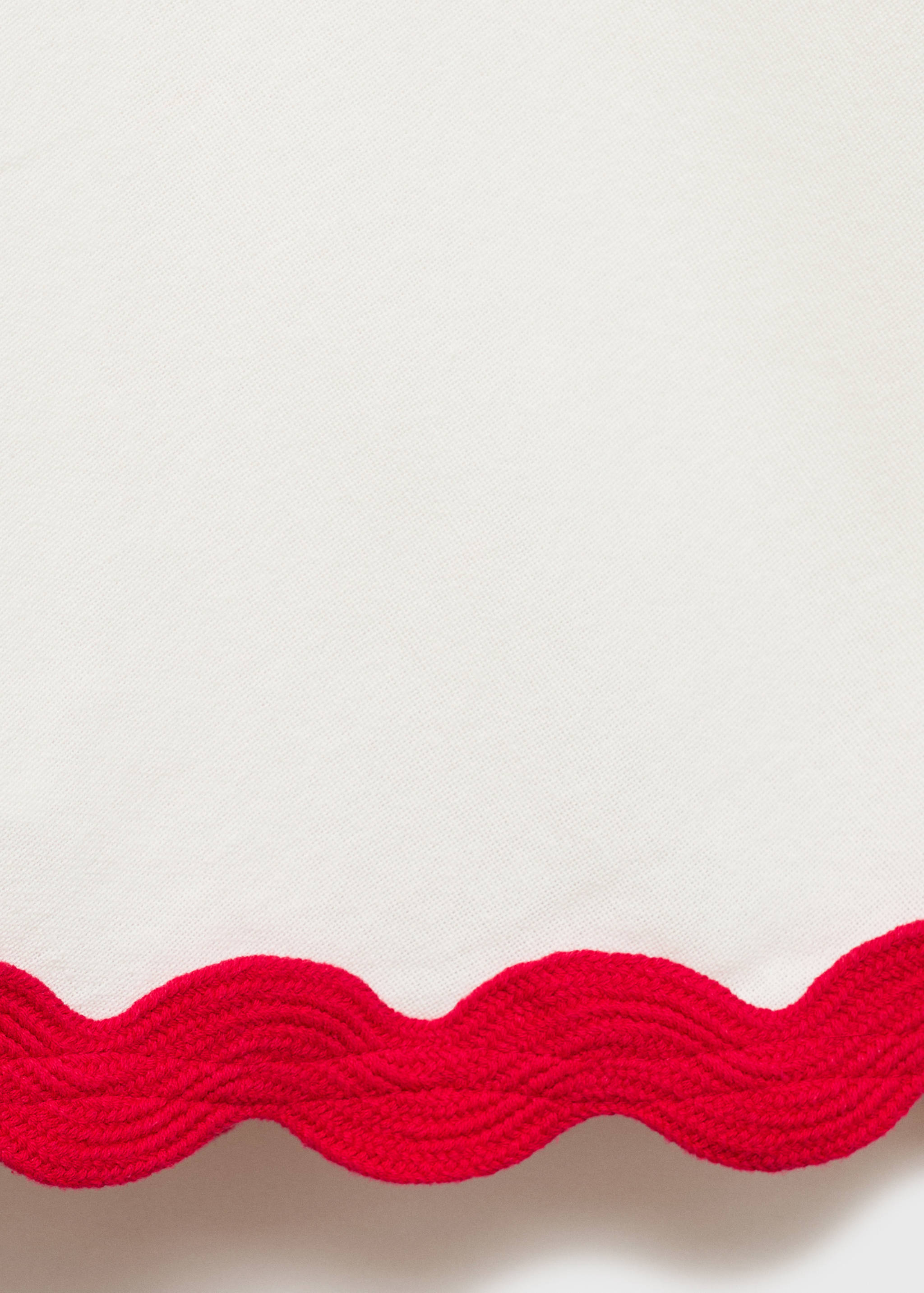 Midi-skirt with contrasting trim - Details of the article 8