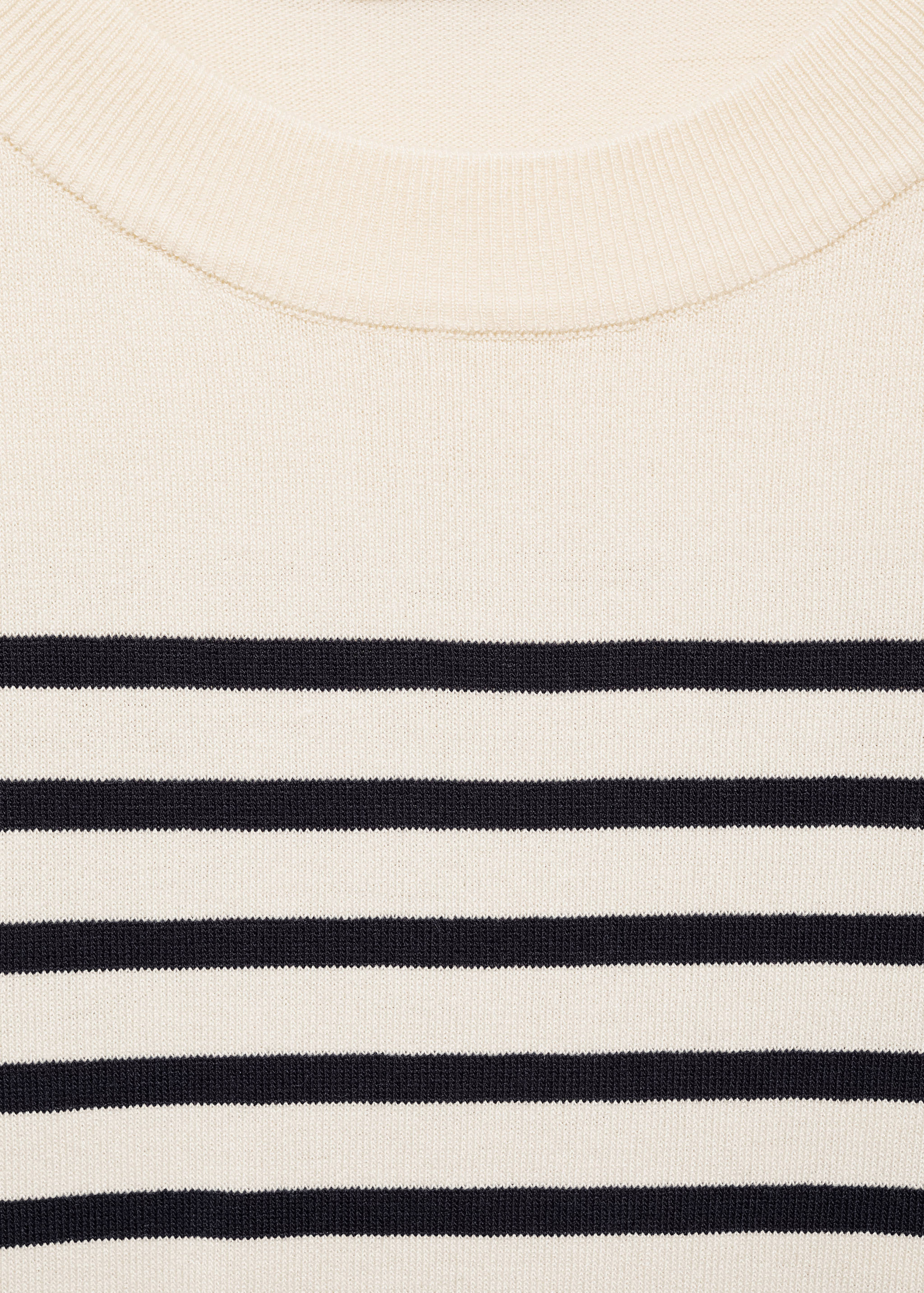 Buttoned striped T-shirt - Details of the article 8