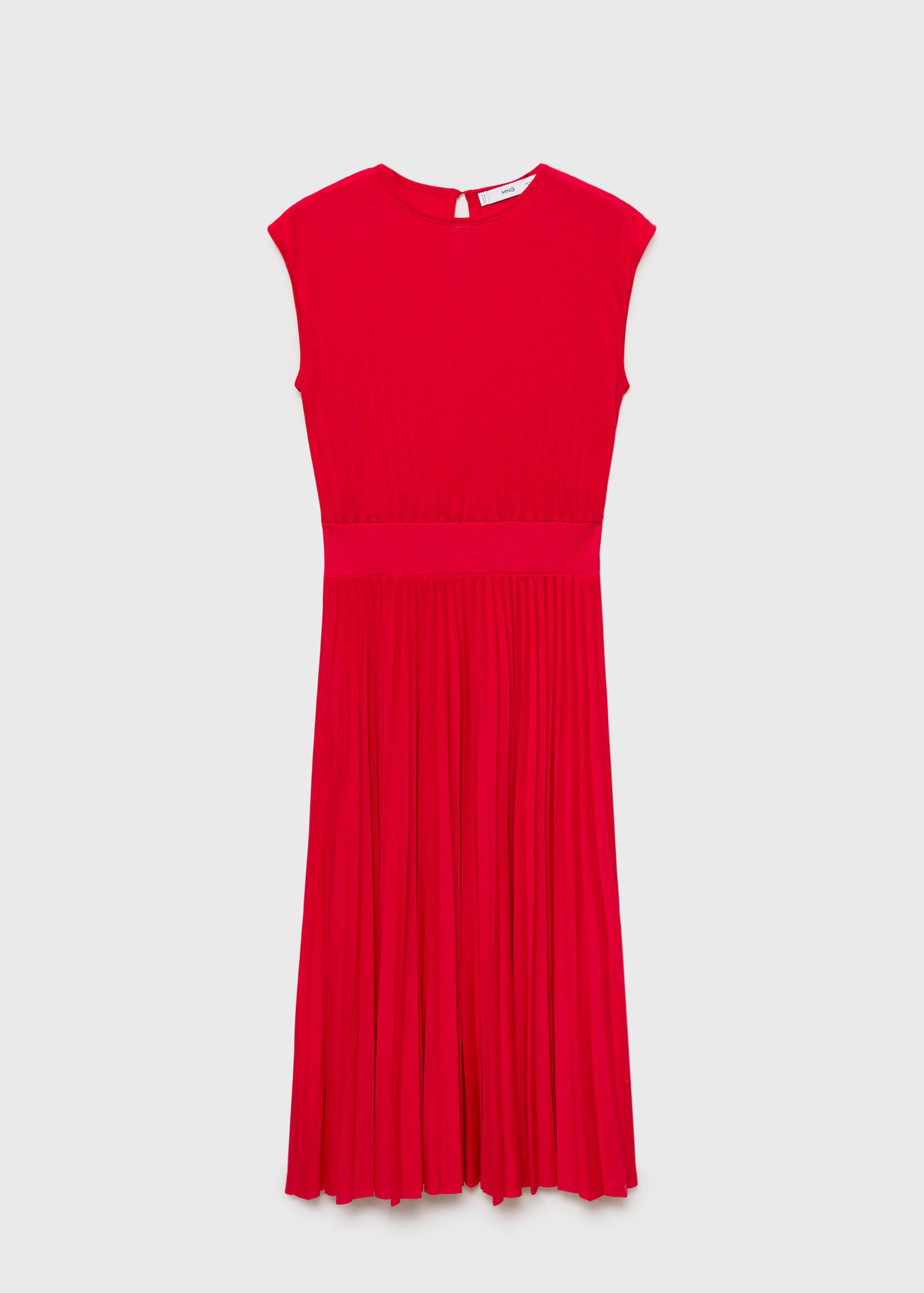 Vestido plisado cintura elástica - Artículo sin modelo