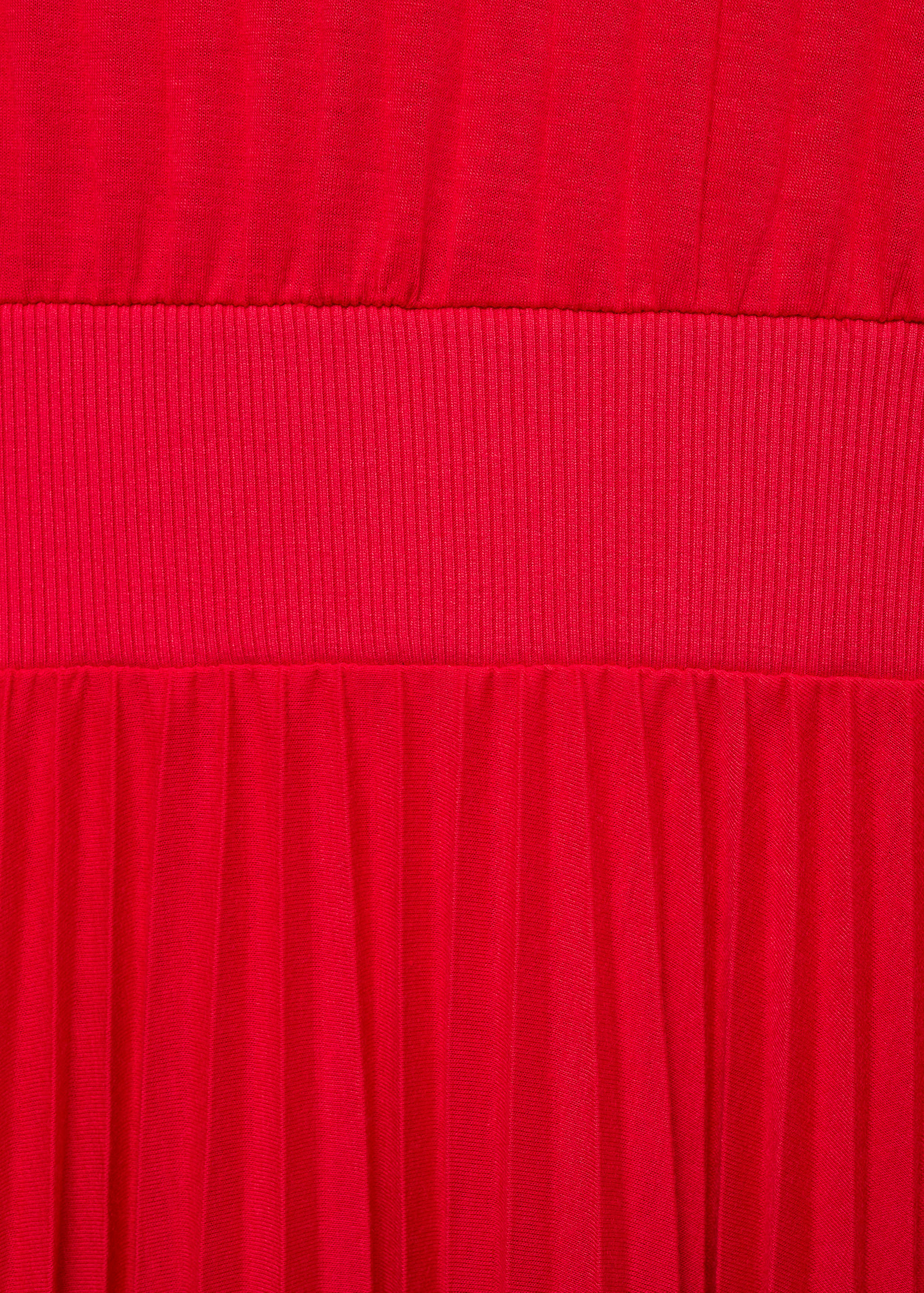 Vestido plisado cintura elástica - Detalle del artículo 8