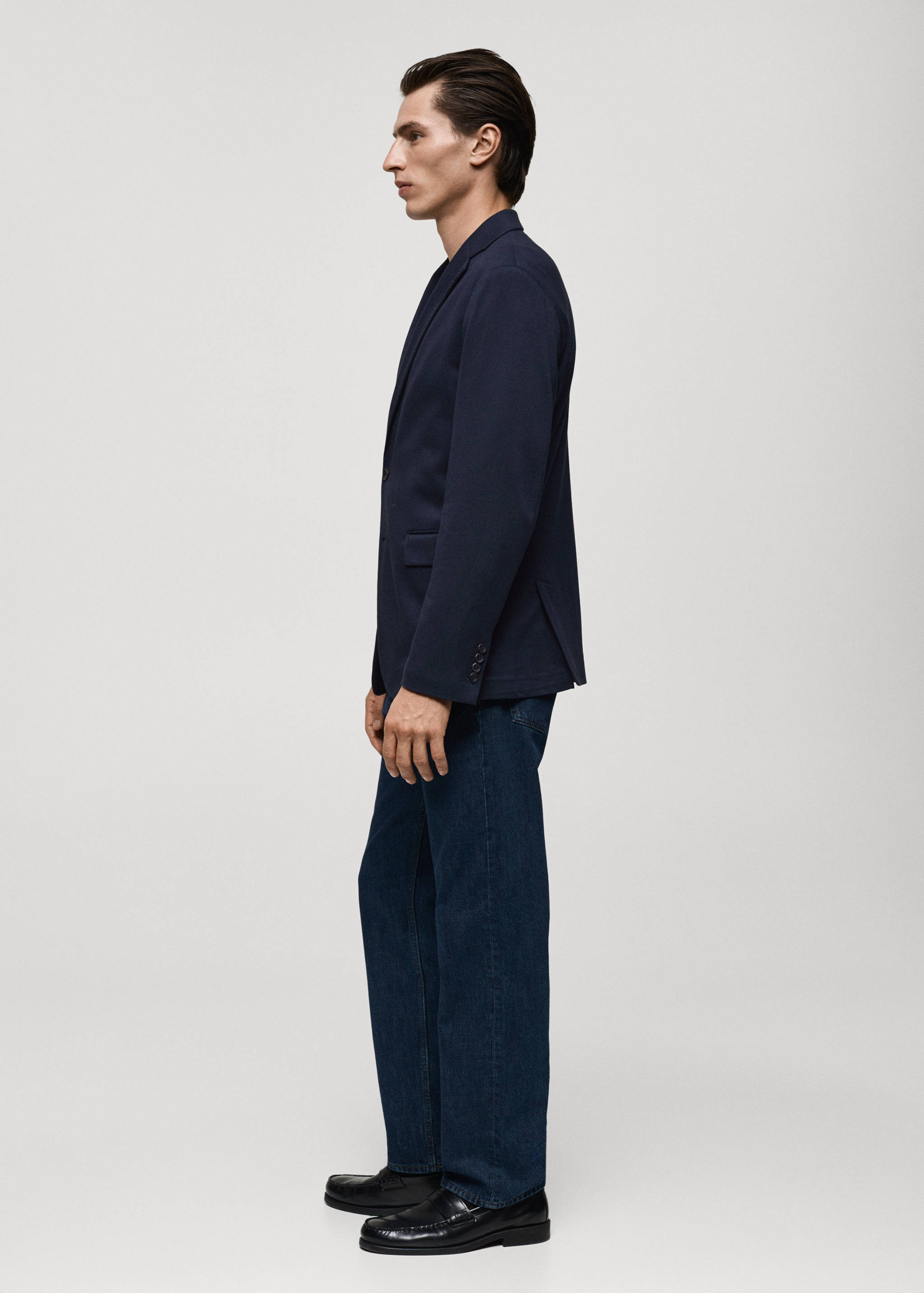 Verner slim-fit cotton jacket - Details of the article 2