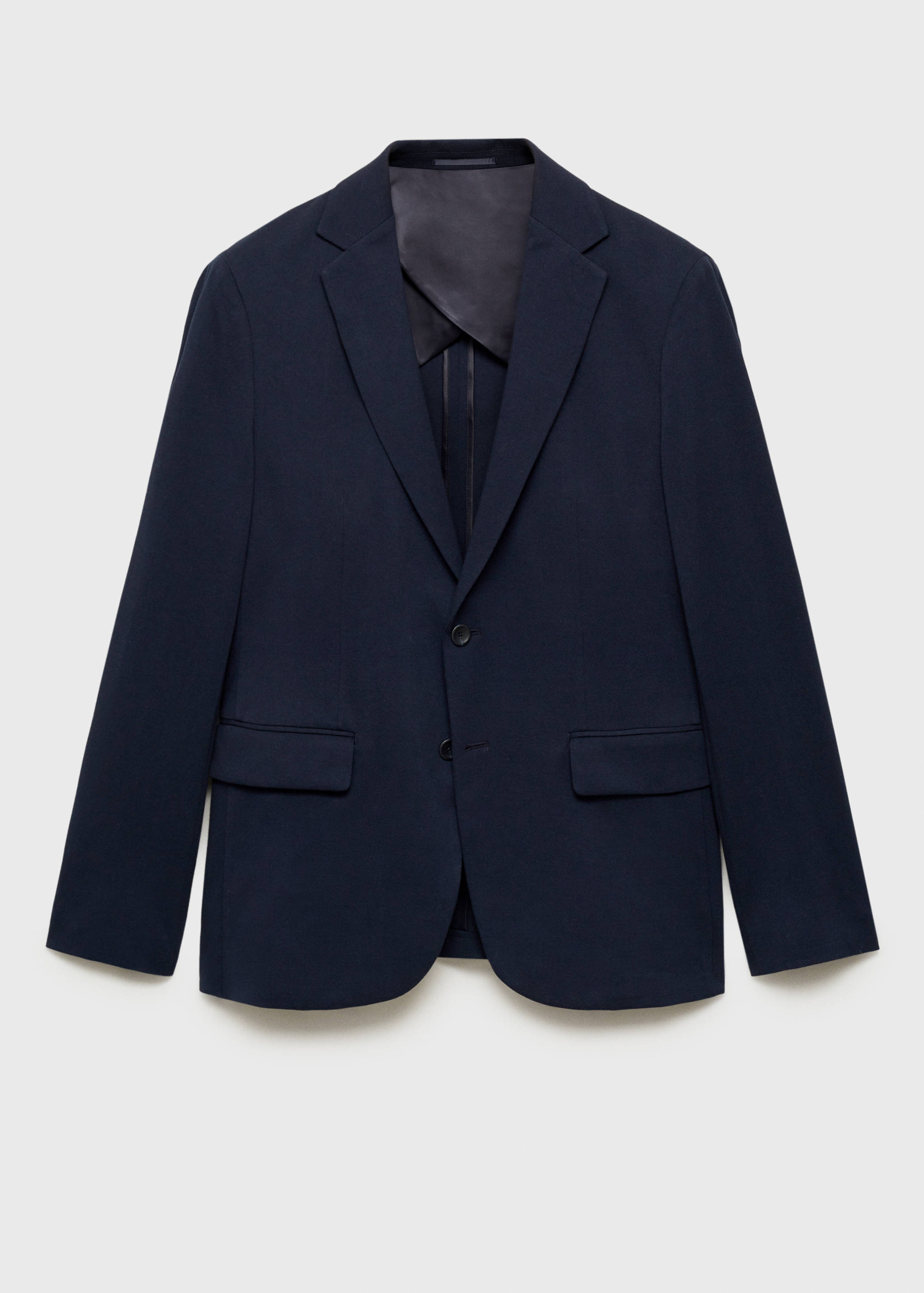 Verner slim-fit cotton blazer - Article without model