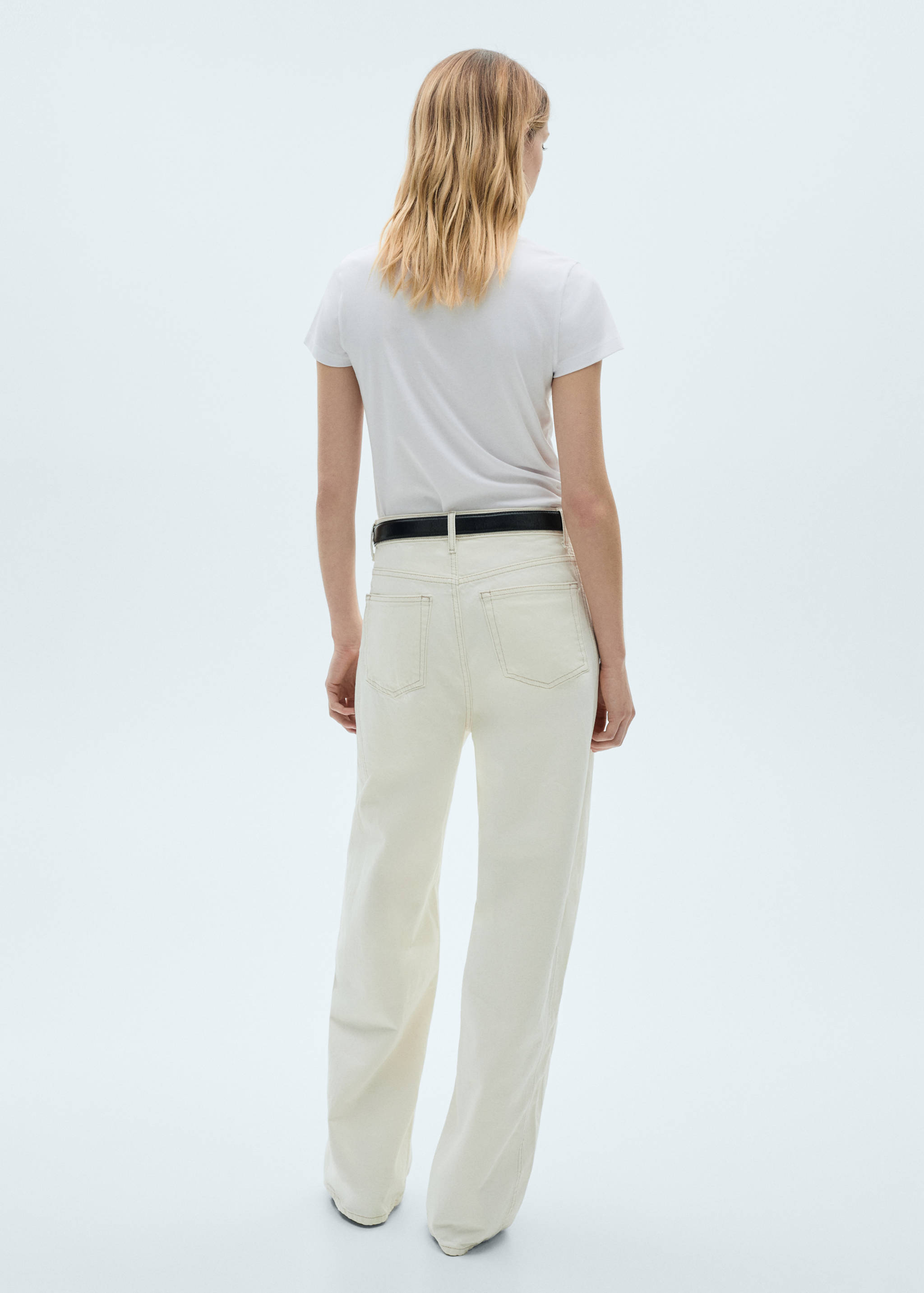 Logo cotton T-shirt - Reverse of the article