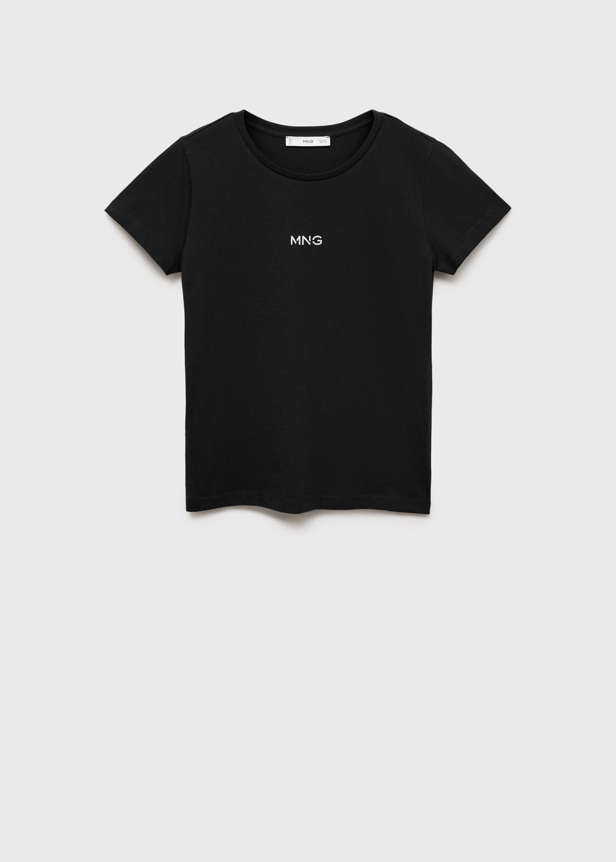 Хлопковая майка с логотипом - Изделие без модели