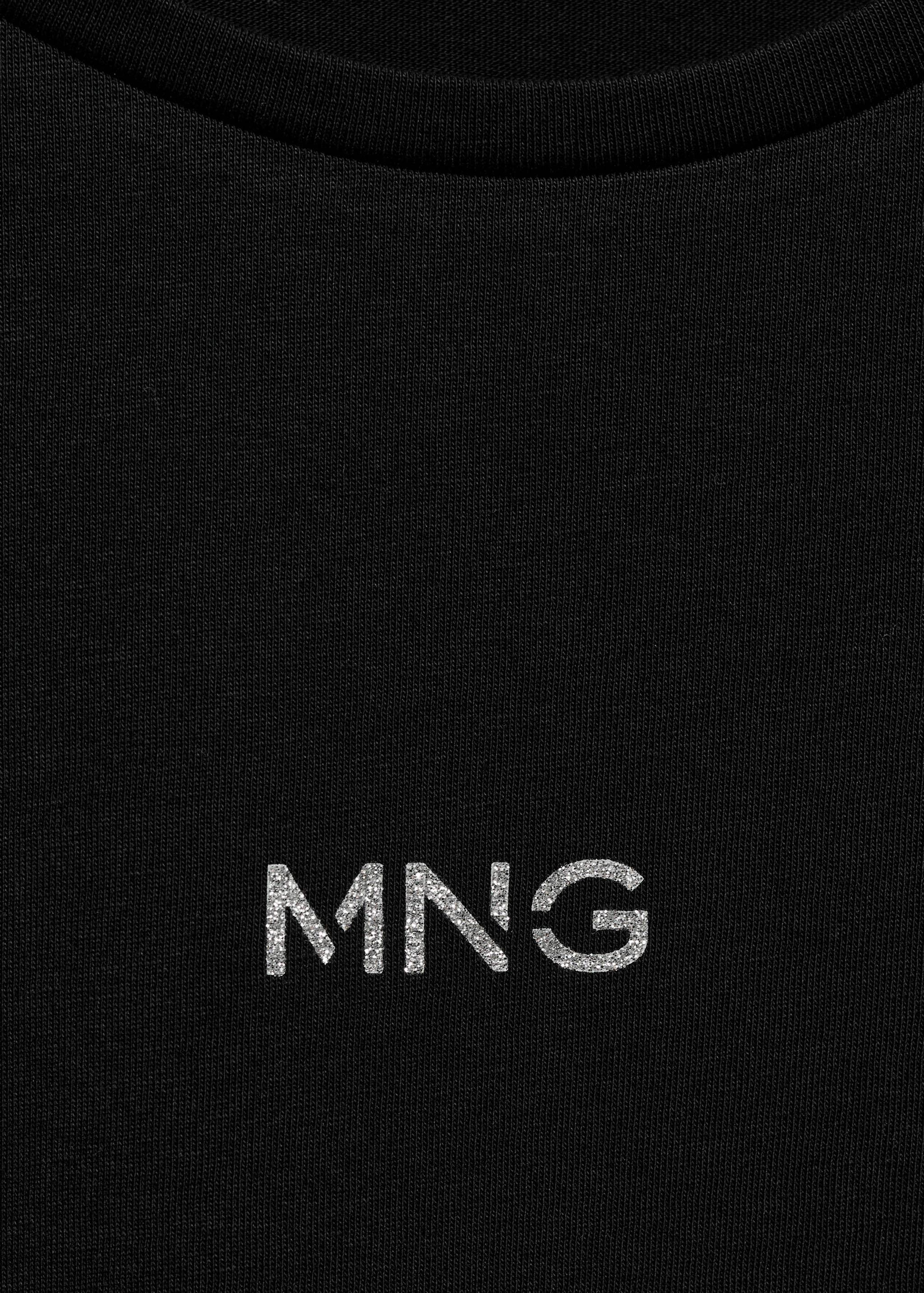 Хлопковая майка с логотипом - Деталь изделия 8