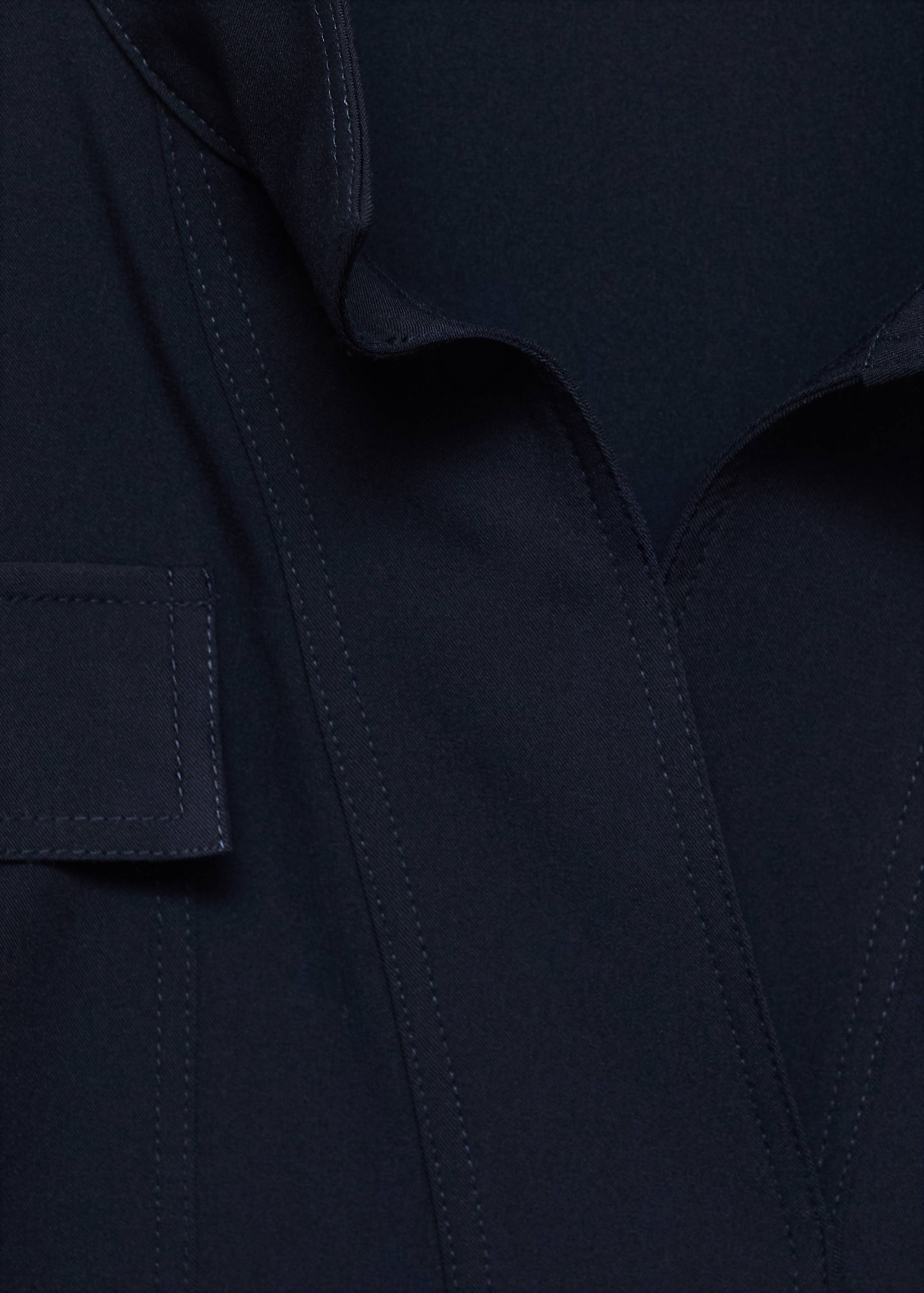 Robe manches courtes avec ceinture - Détail de l'article 0