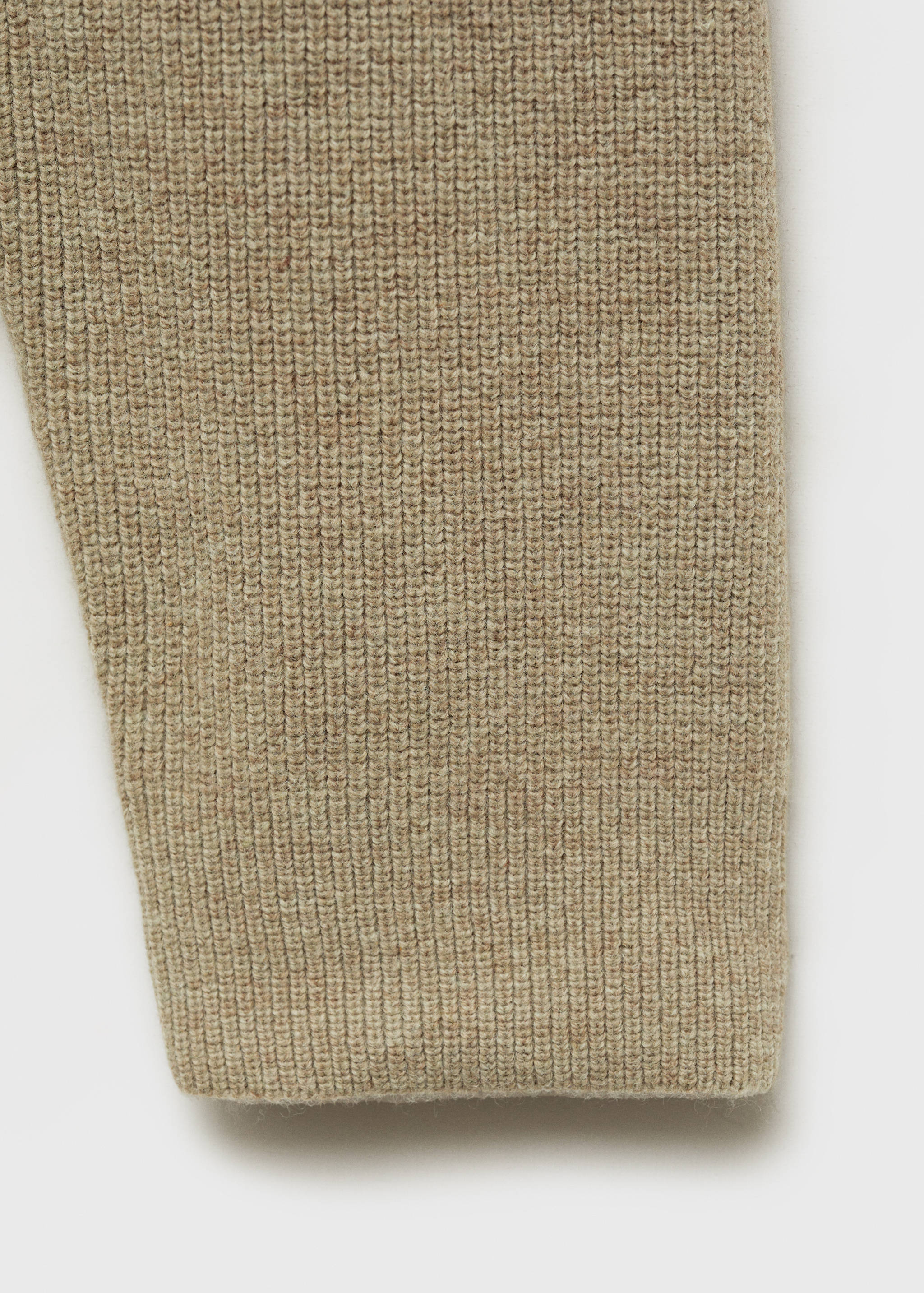 Кардиган поло из смесовой шерсти - Деталь изделия 0