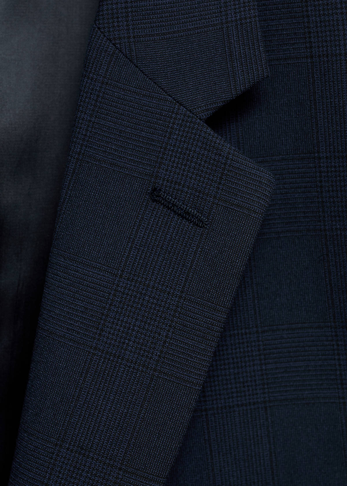 Milan slim-fit suit jacket — Dark Navy