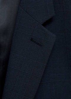 Milan slim-fit suit jacket — Dark Navy 9