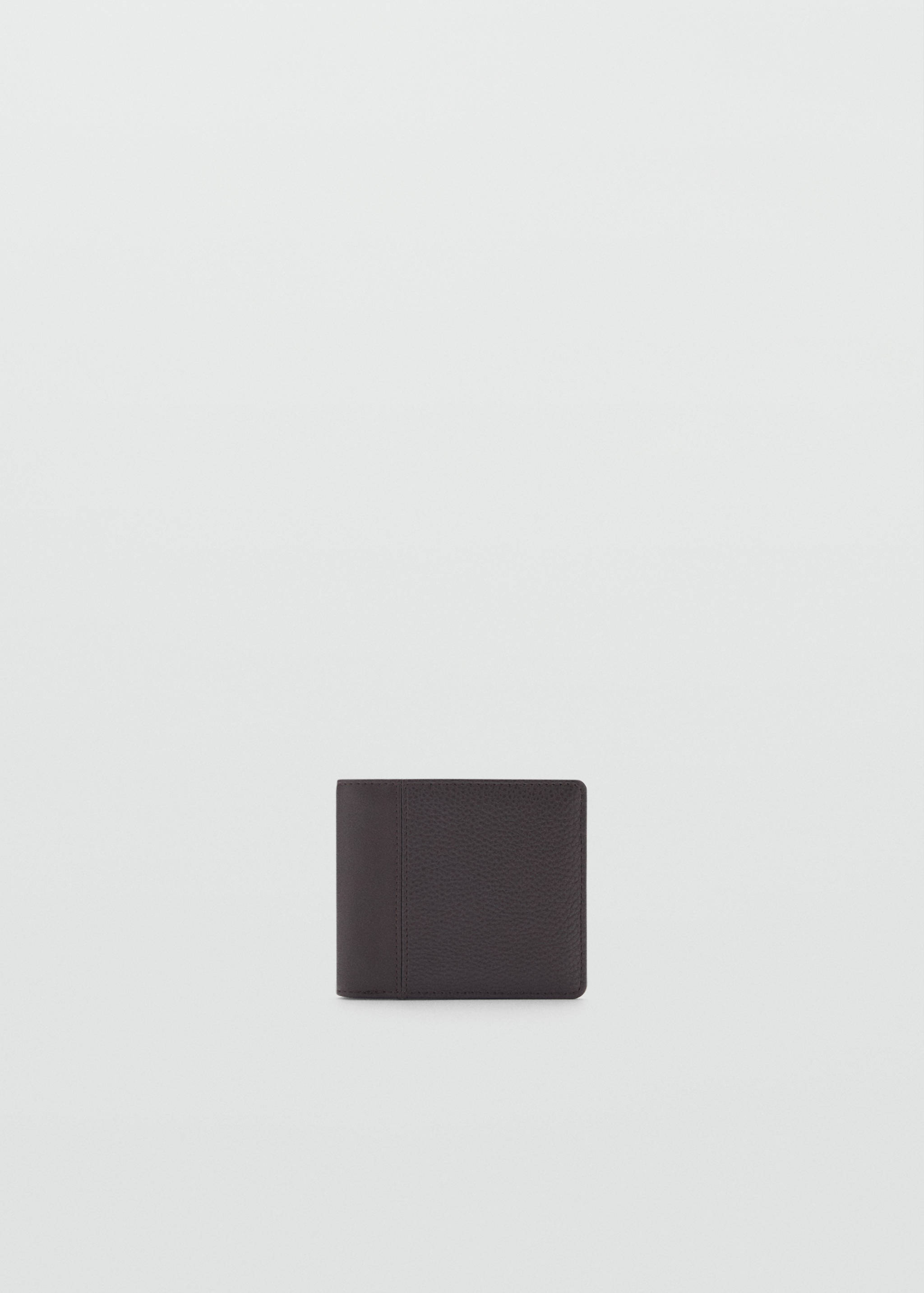 Portefeuille avec effet grainé - Article sans modèle