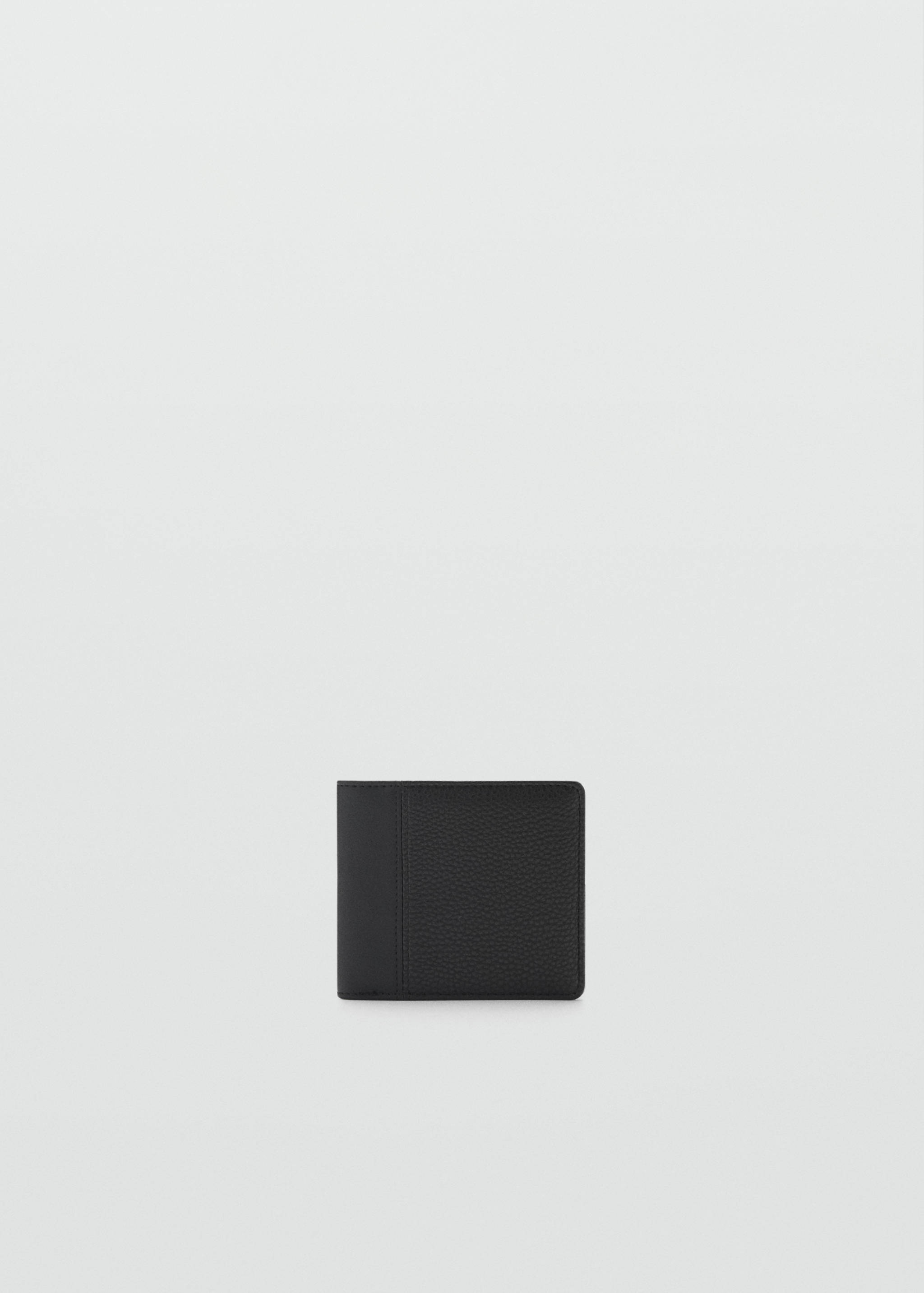 Portefeuille avec effet grainé - Article sans modèle