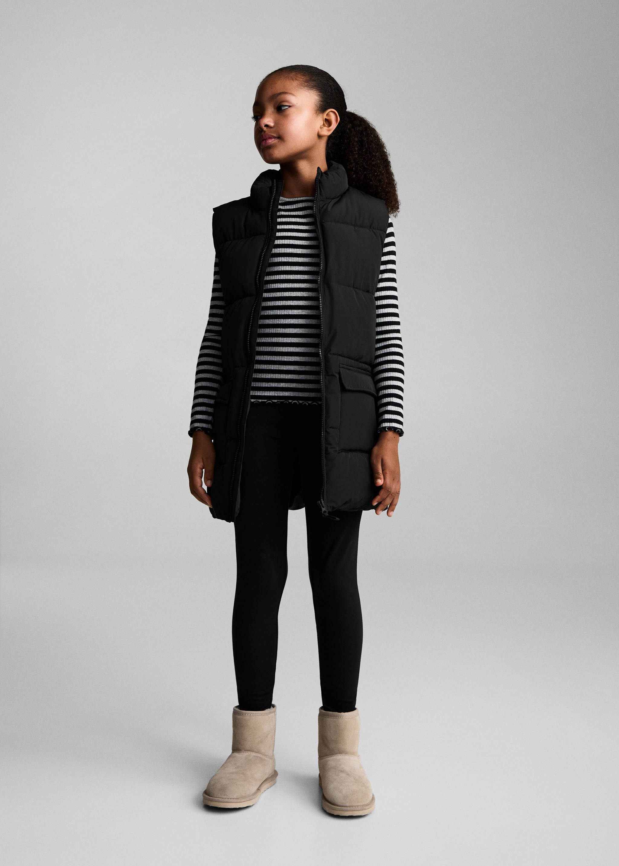 Essential cotton leggings - General plane