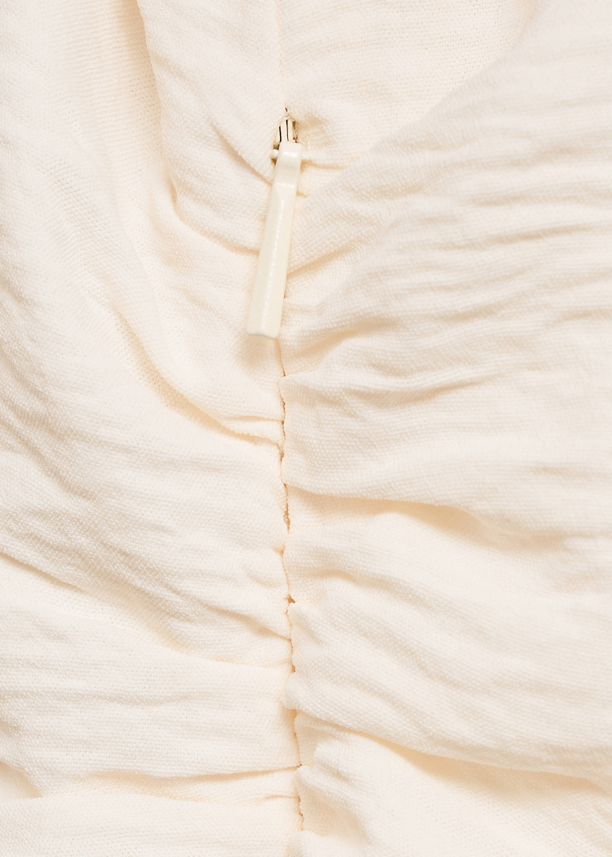 Off-the-shoulder draped dress - Details of the article 0