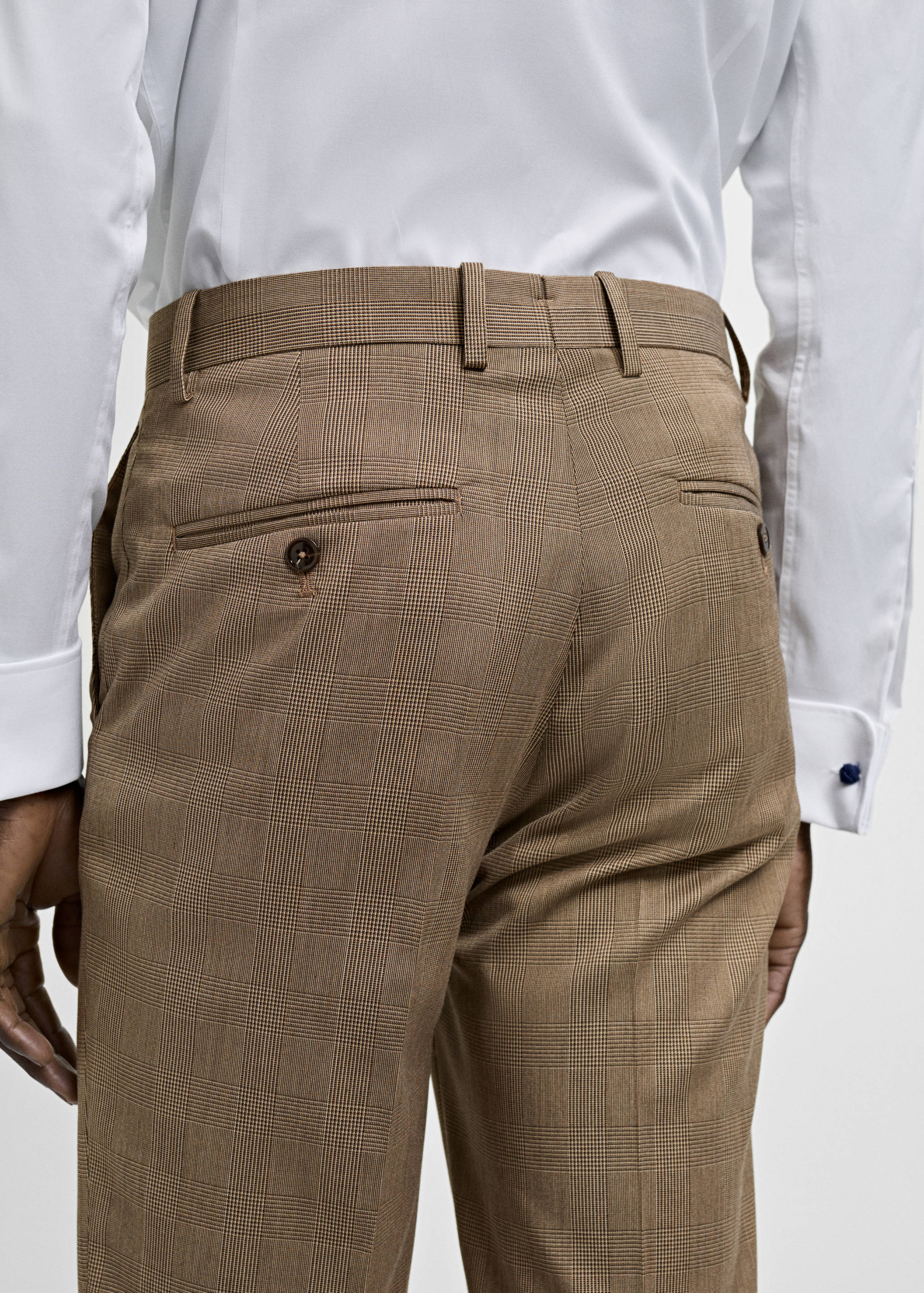 Milan Prince of Wales check suit trousers - Details of the article 6