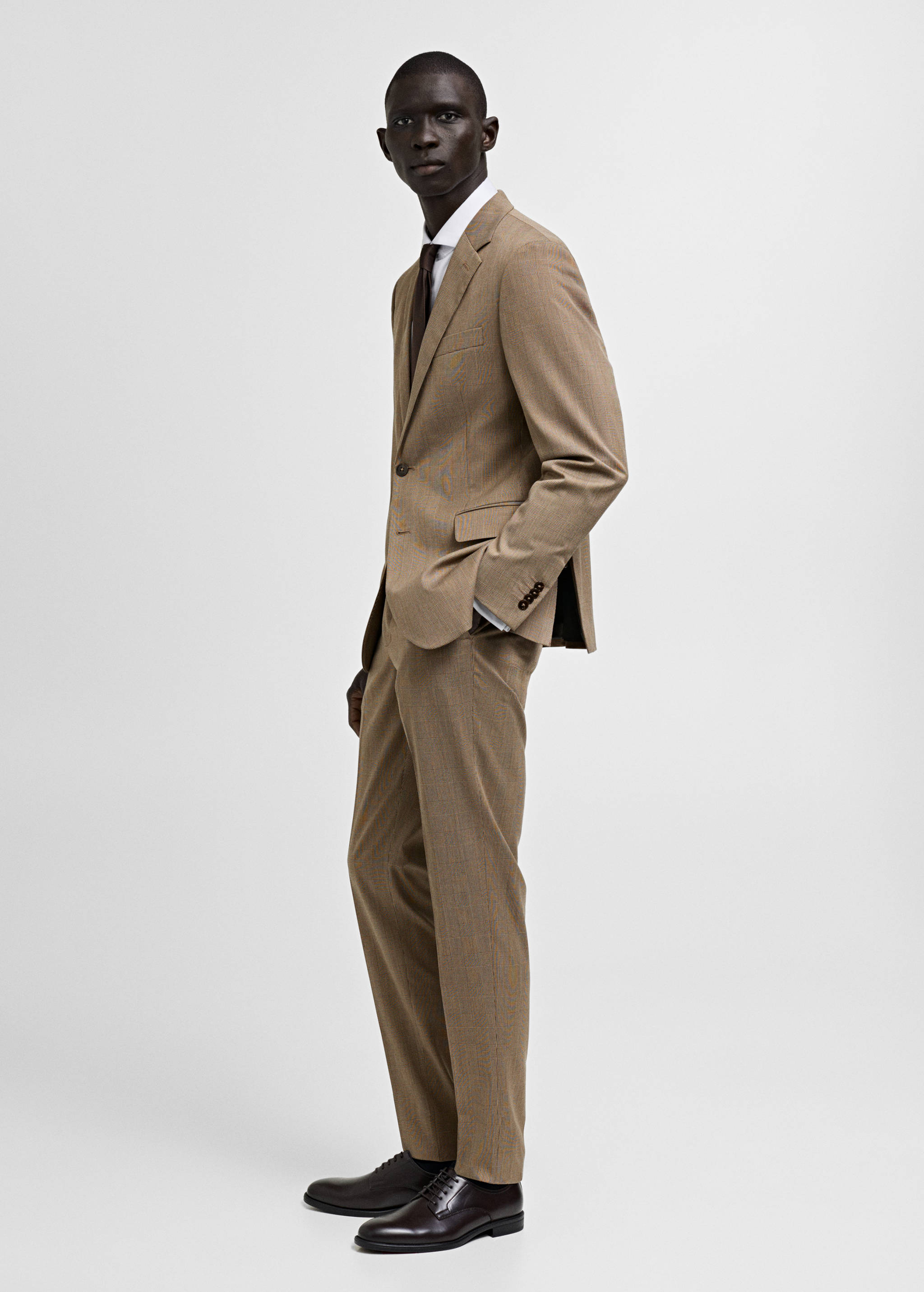 Milan Prince of Wales check suit trousers - Details of the article 2