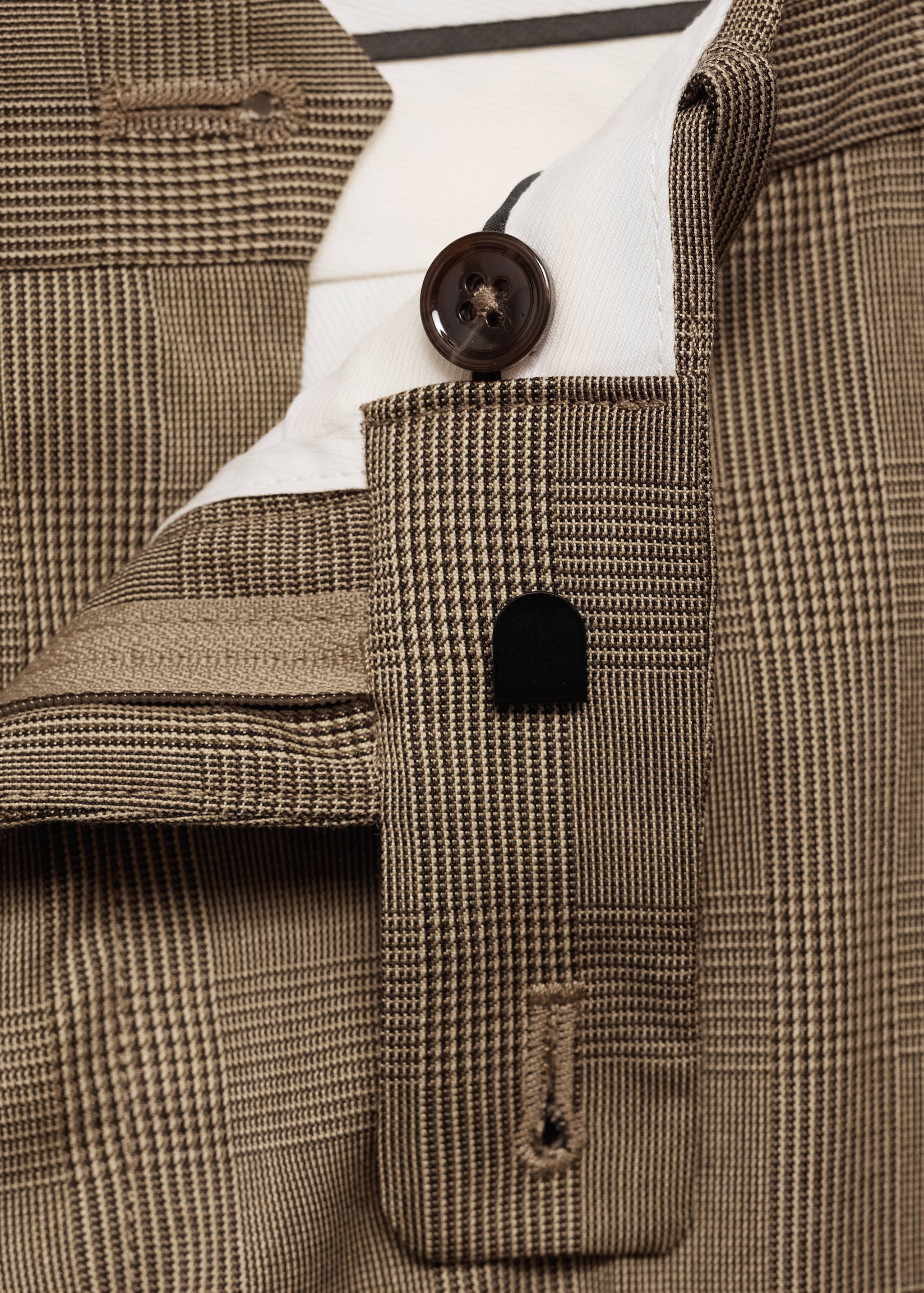 Milan Prince of Wales check suit trousers - Details of the article 8
