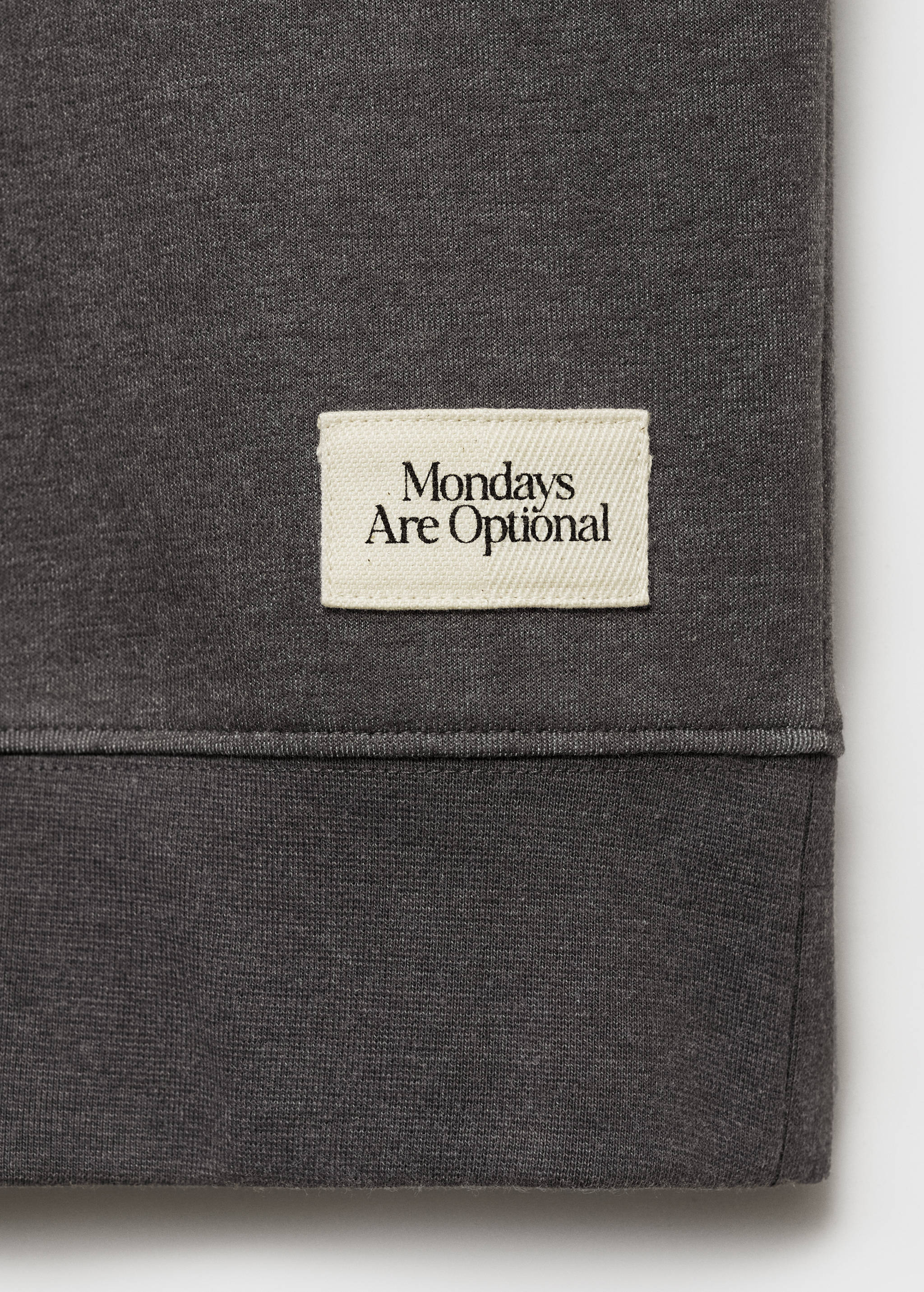 Polo sweatshirt with embroidery detail - Details of the article 0