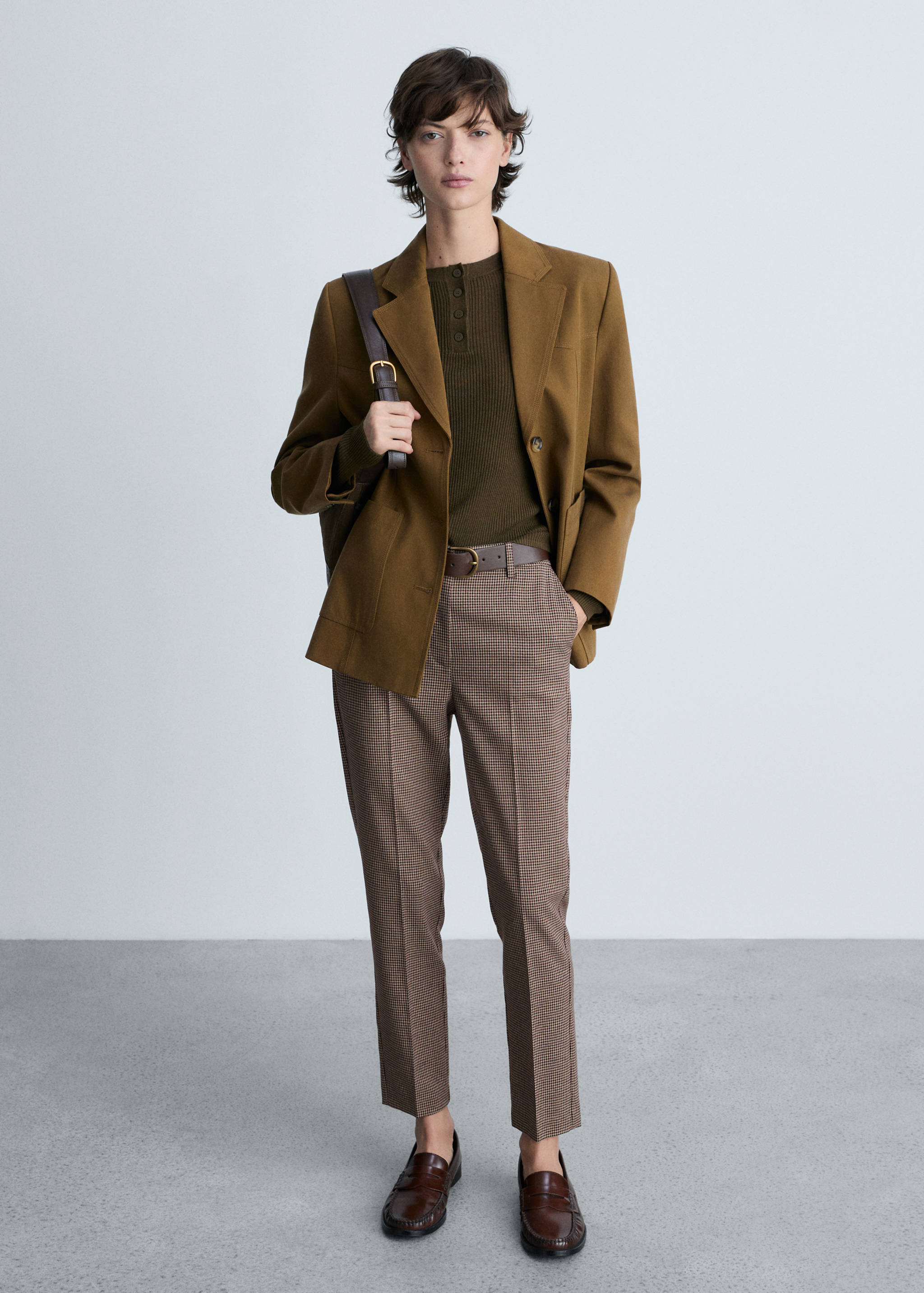 Cropped skinny pantolon - Genel plan