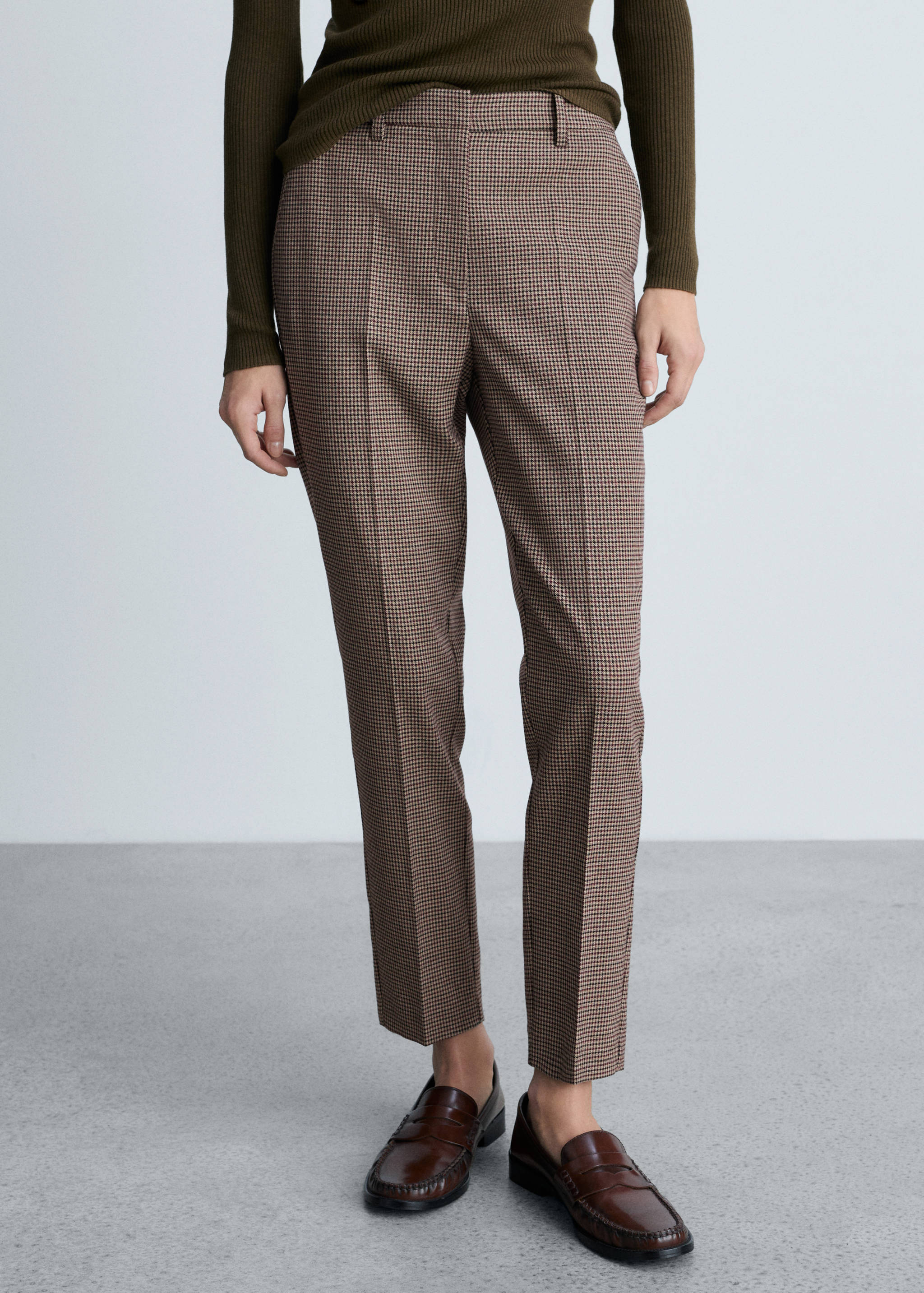 Cropped skinny pantolon - Orta plan